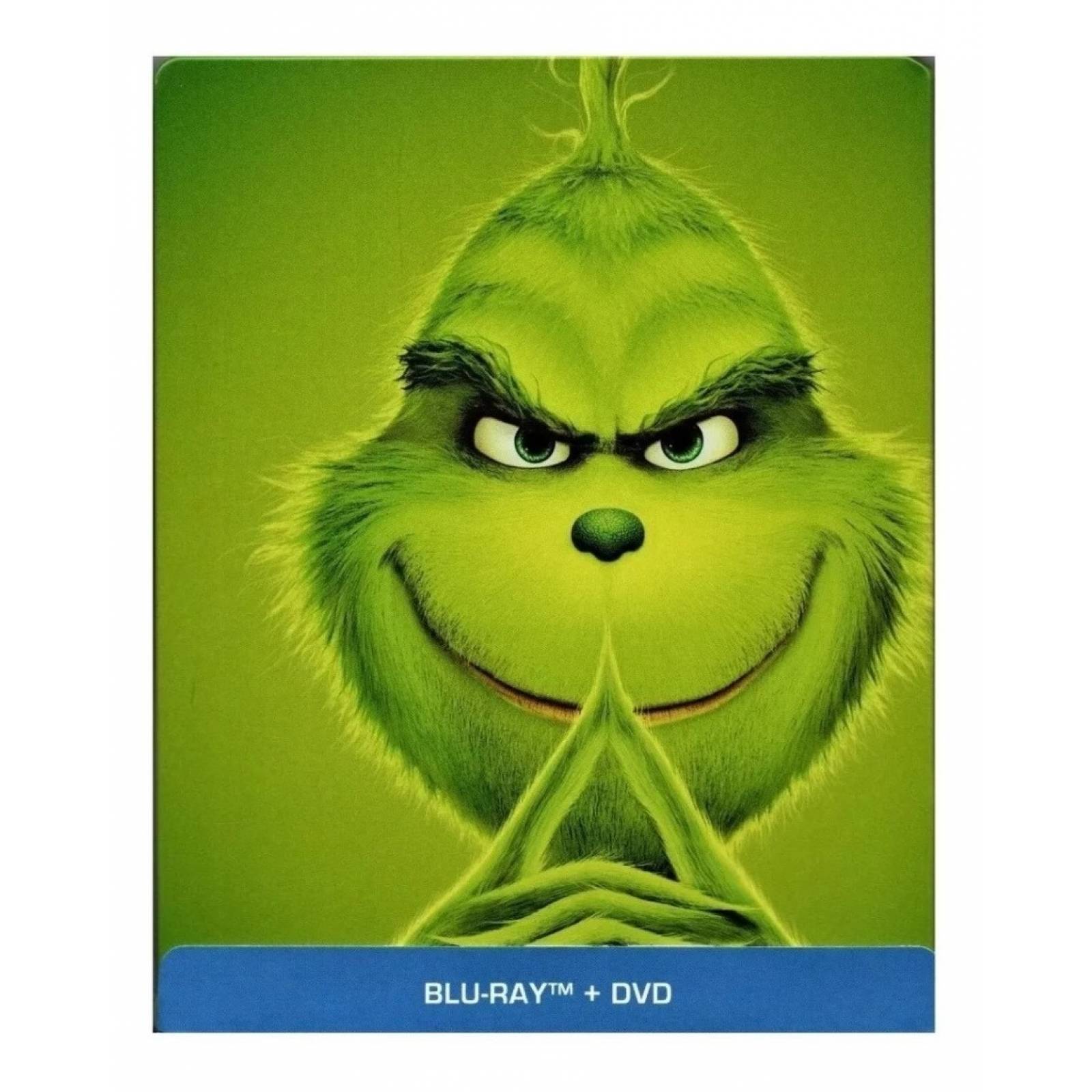El Grinch 2018 Steelbook Pelicula Blu ray Dvd