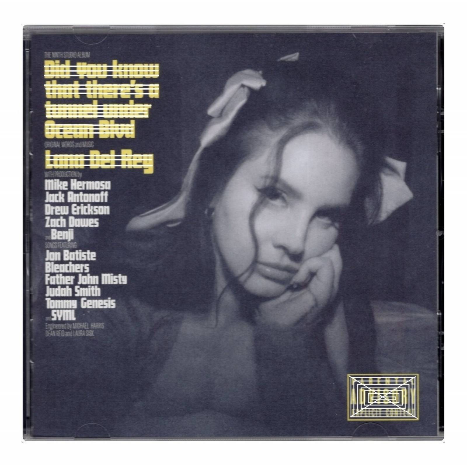 Lana Del Rey Did Know That There Tunnel Under Ocean Disco Cd