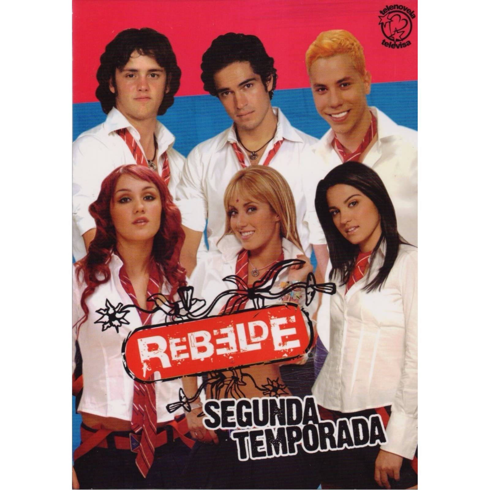 Rebelde Rbd Segunda Temporada 2 Dos Telenovela Dvd