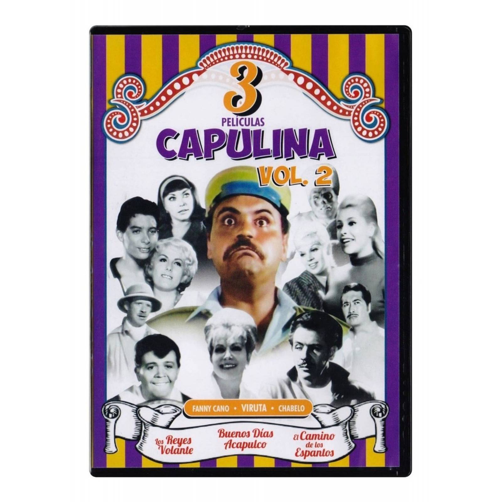 Capulina Volumen 2 Coleccion De 3 Peliculas Dvd