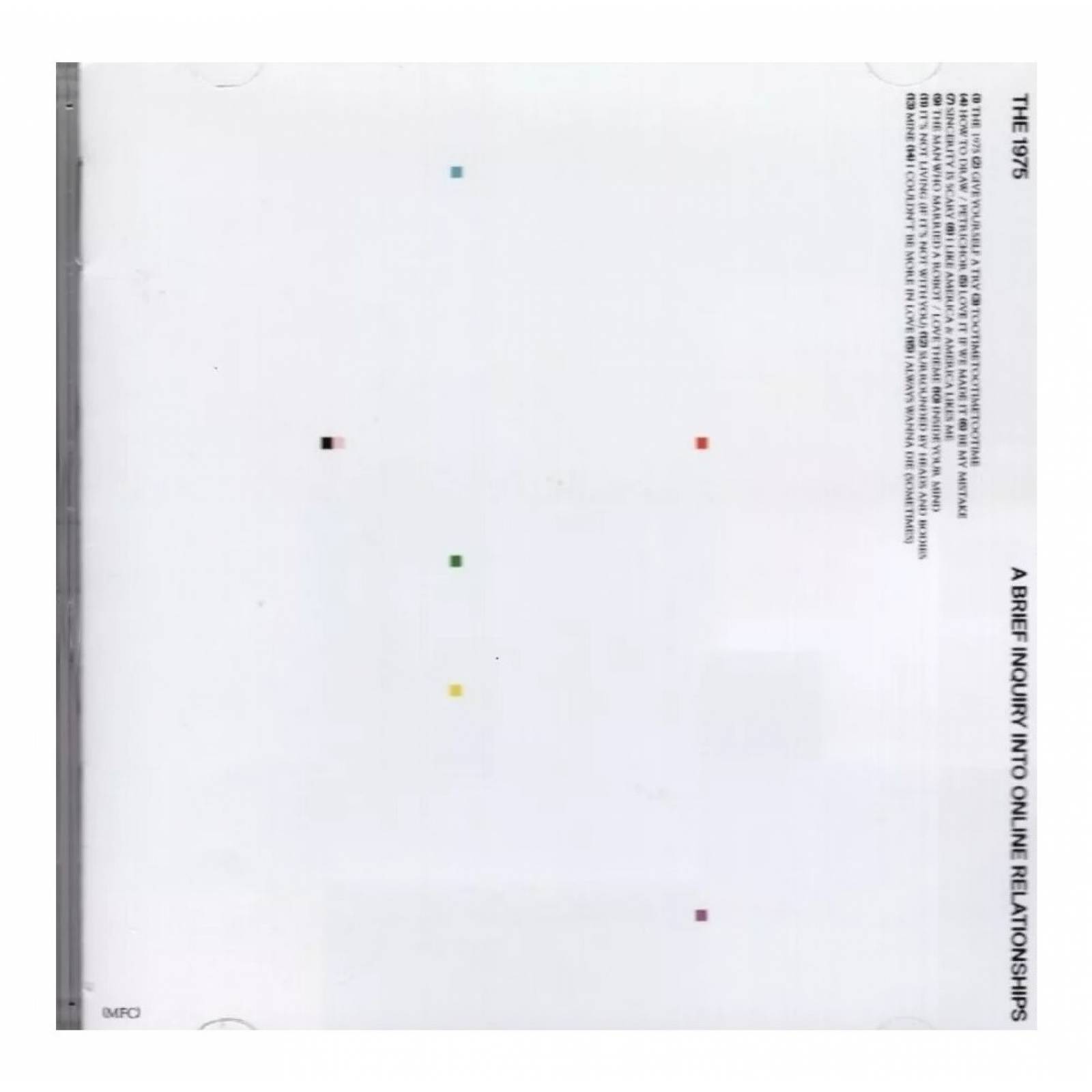 The 1975  Brief Inquiry Into Online Relationship  Disco Cd