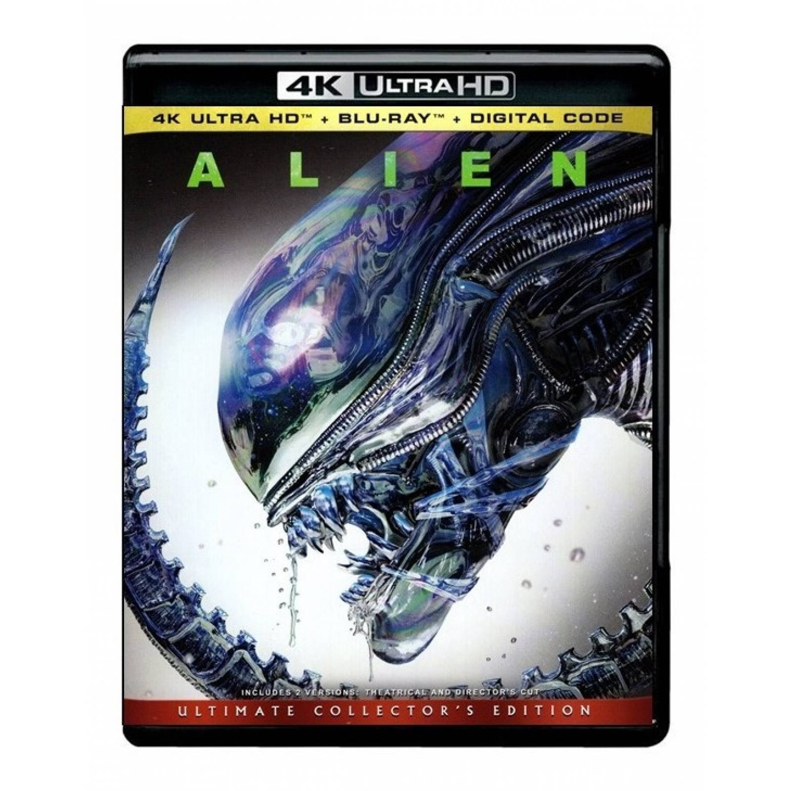 Alien Edicion 40 Aniversario Pelicula 4k Ultra Hd Blu ray