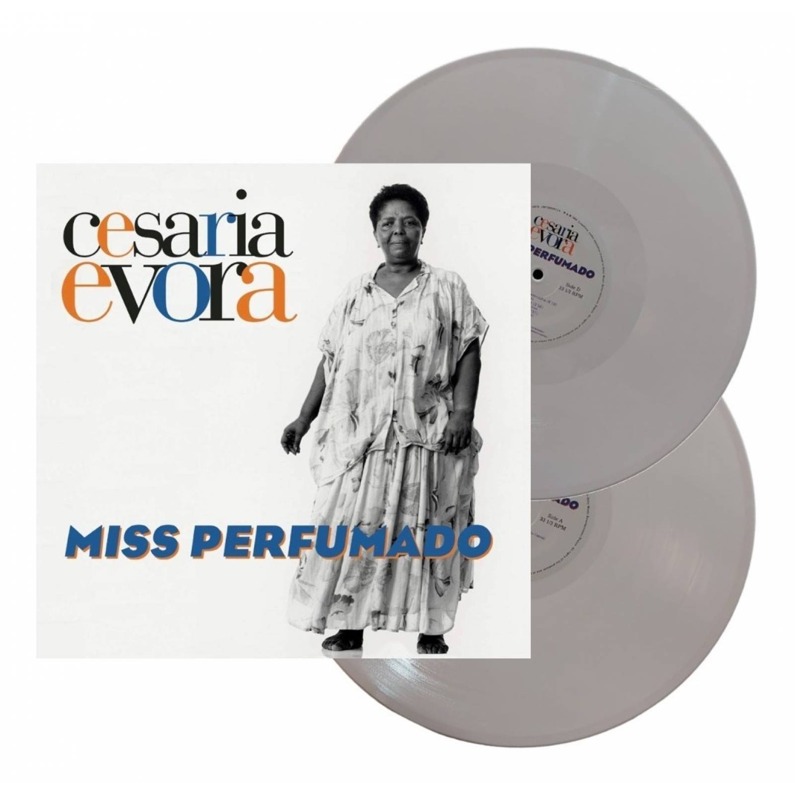 Cesaria Evora Miss Perfumado White Blanco 2 Lp Vinyl