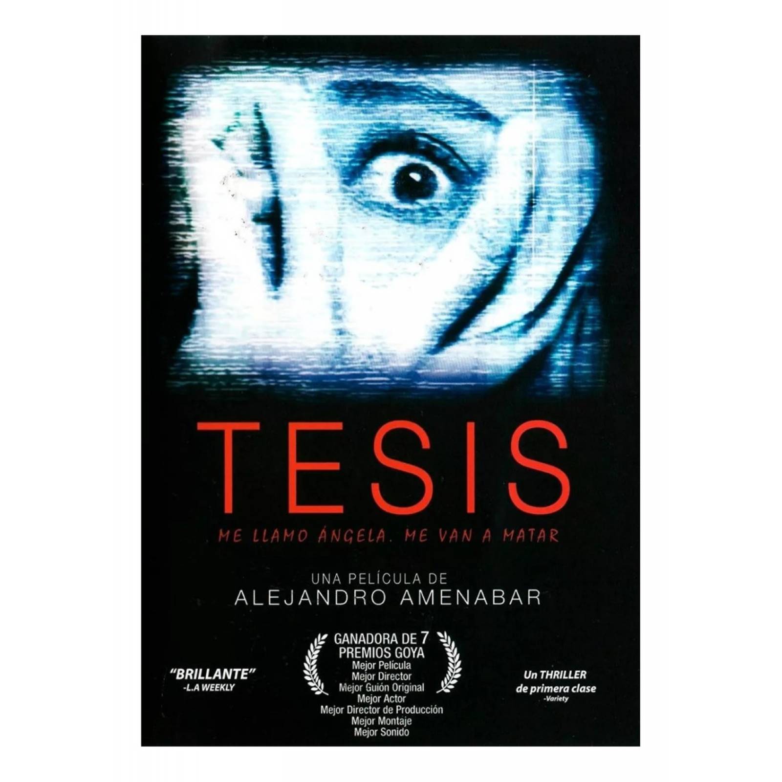 Tesis Alejandro Amenabar Pelicula Original Dvd