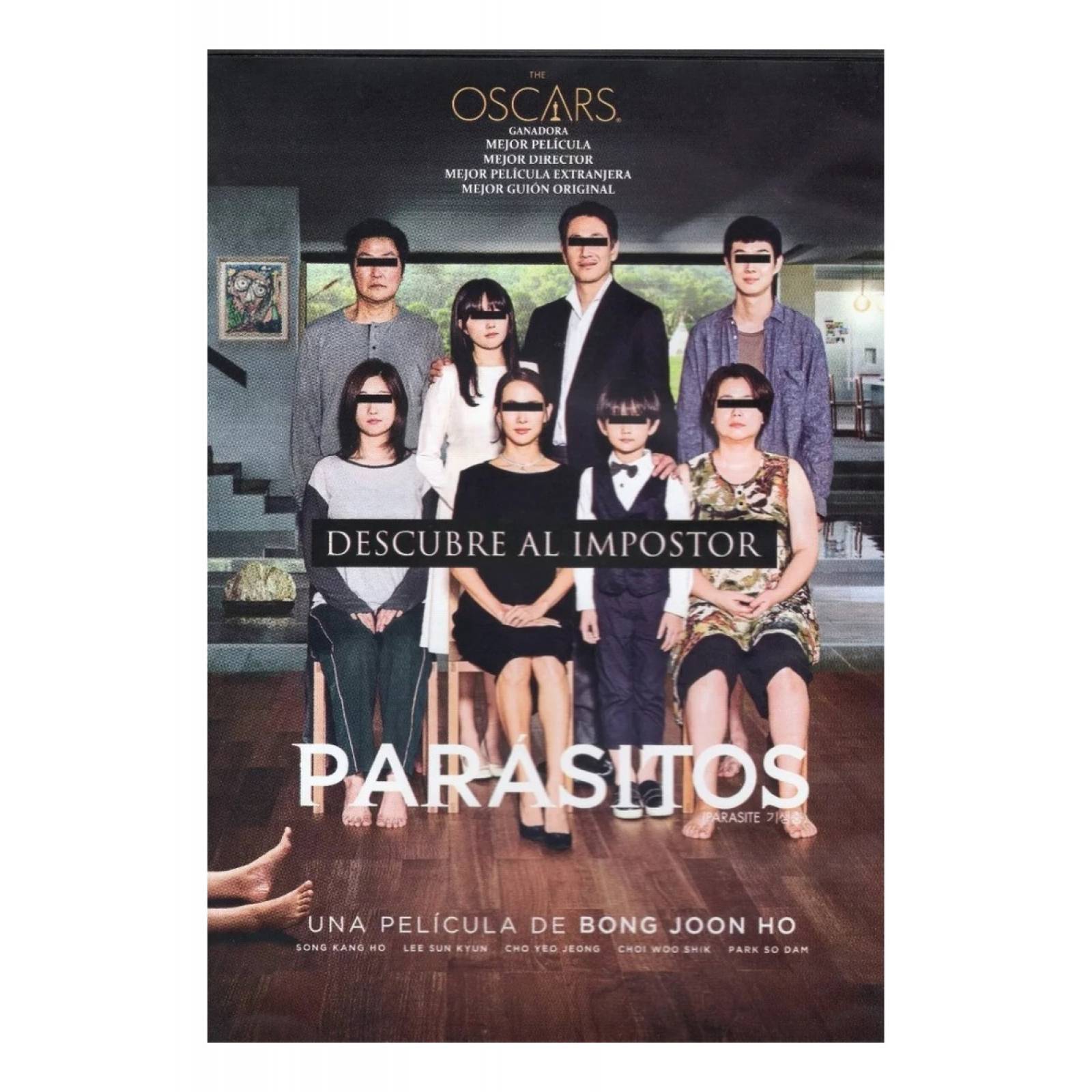 Parasitos Parasite Pelicula Dvd