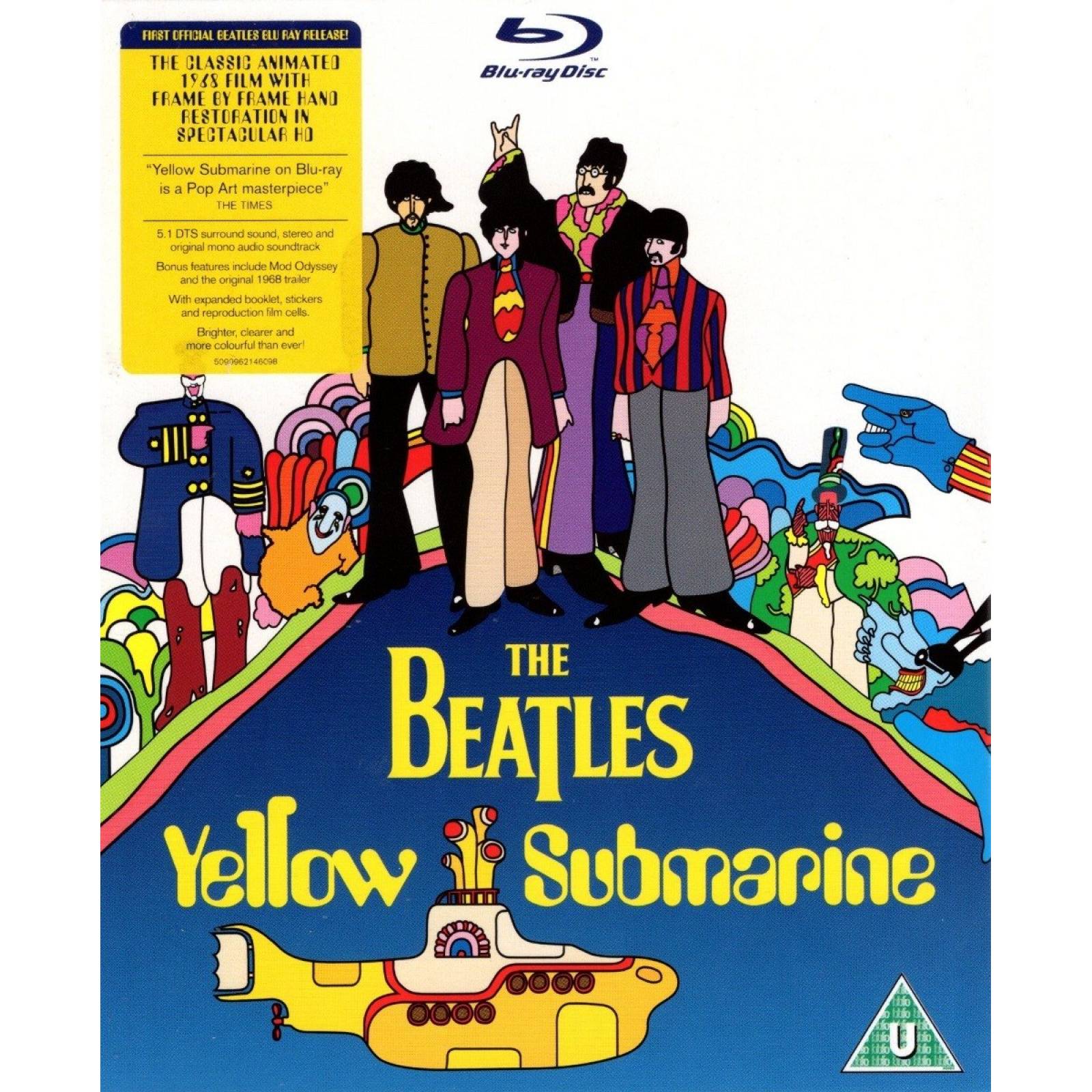 The Beatles The Yellow Submarine Envio Gratis Blu-ray