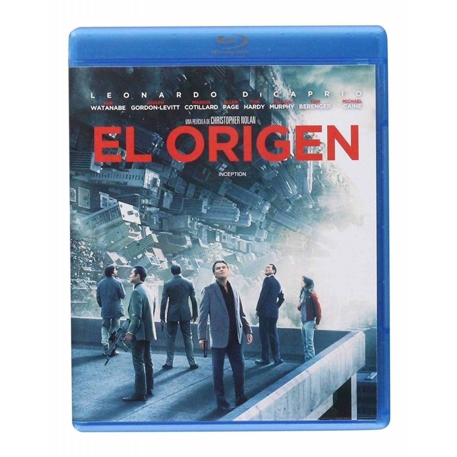 El Origen Inception Leonardo Dicaprio Pelicula Blu ray