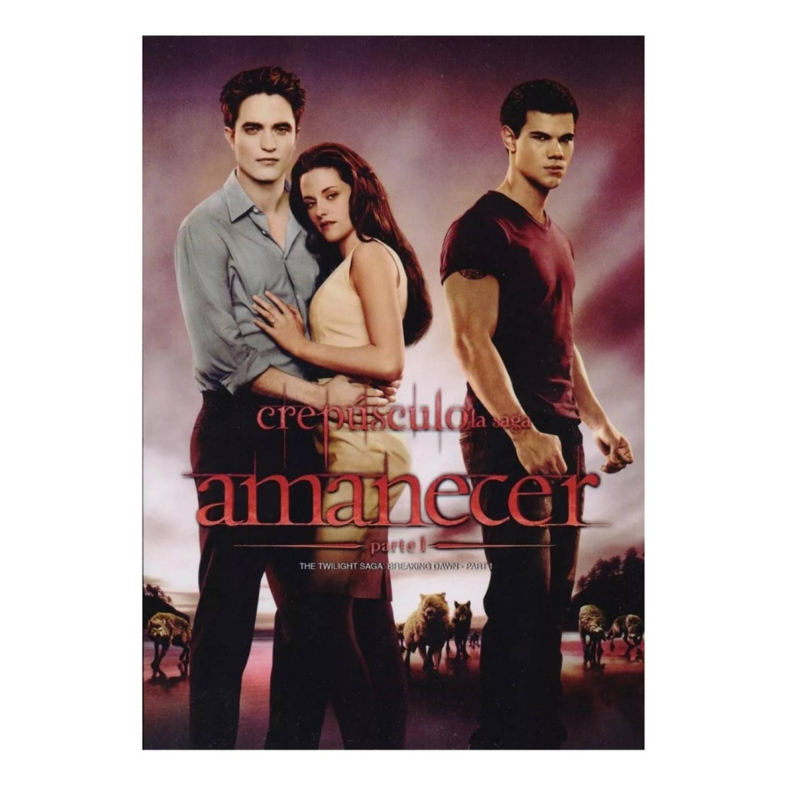 Amanecer Parte 1 Uno Saga Crepuesculo Pelicula Dvd