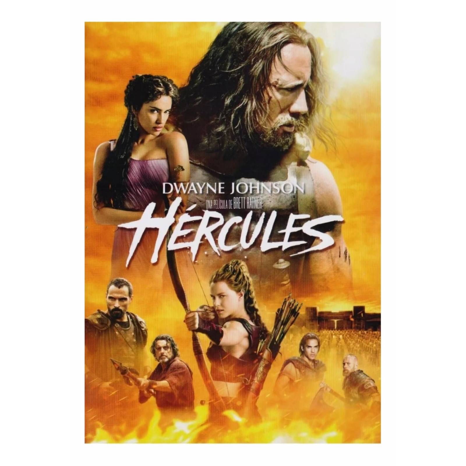 Hercules Dawyne Johnson Pelicula Original Dvd