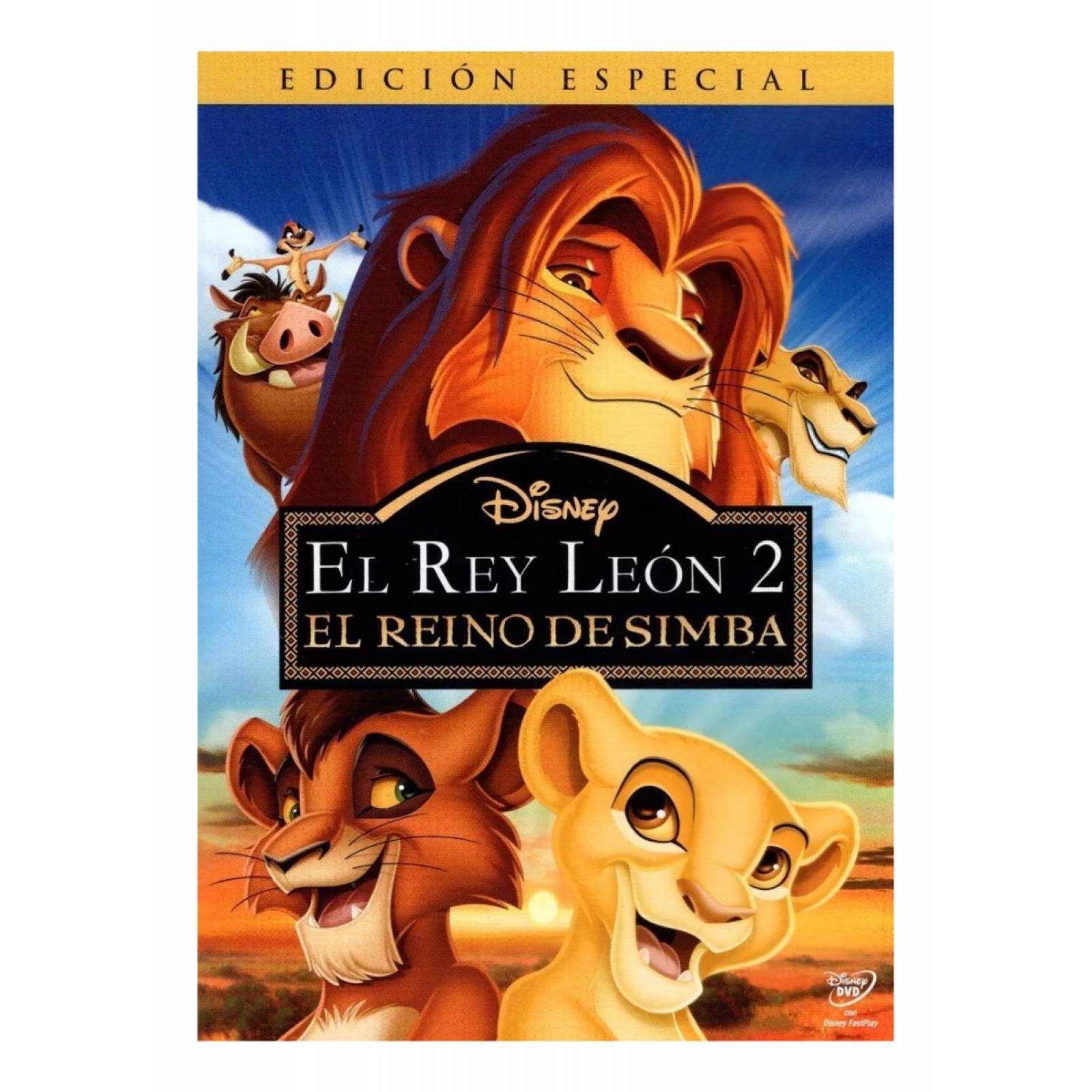 El Rey Leon 2 Reino De Simba Edicion Especial Pelicula Dvd 5361