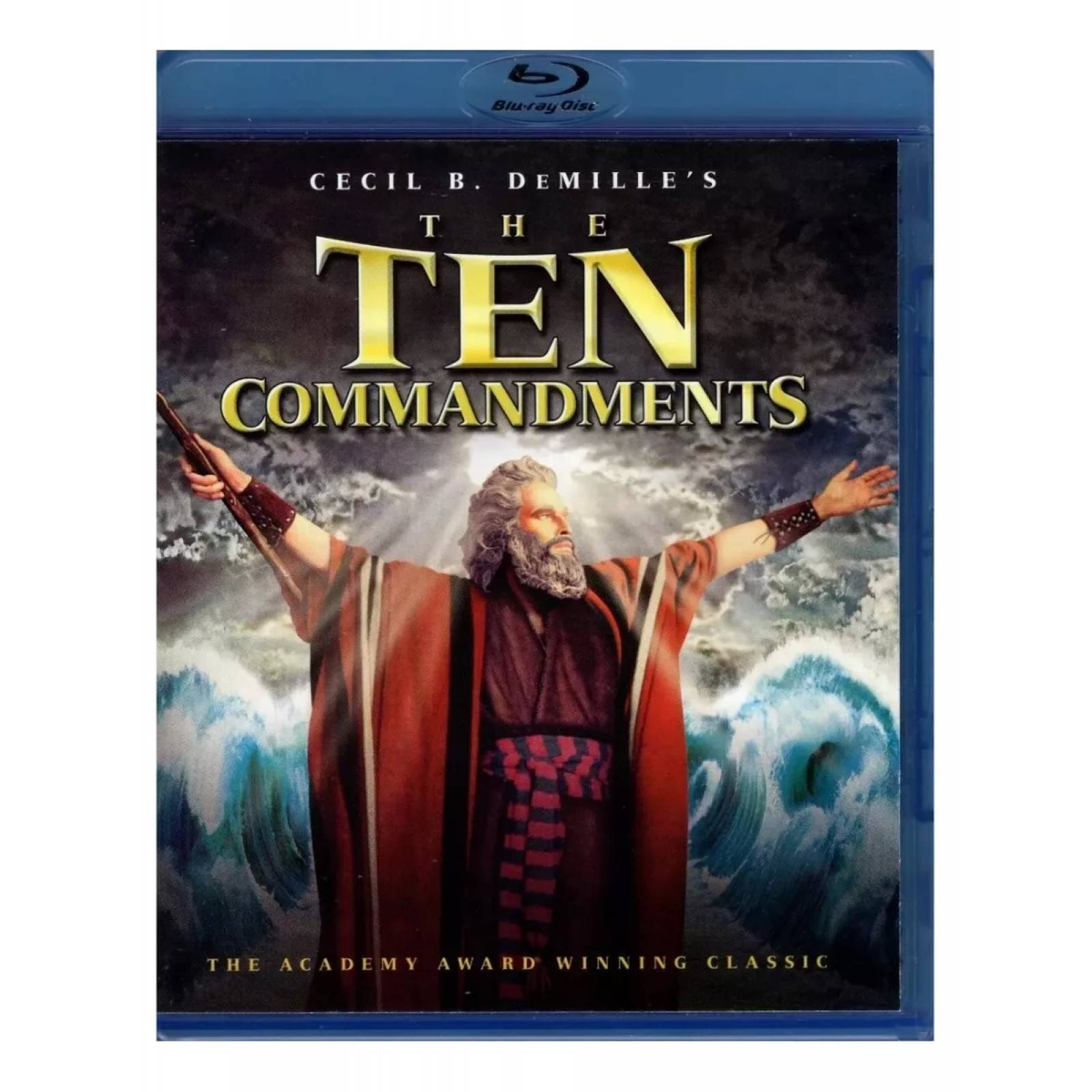 Los 10 Diez Mandamientos Charlton Heston Pelicula Blu-ray