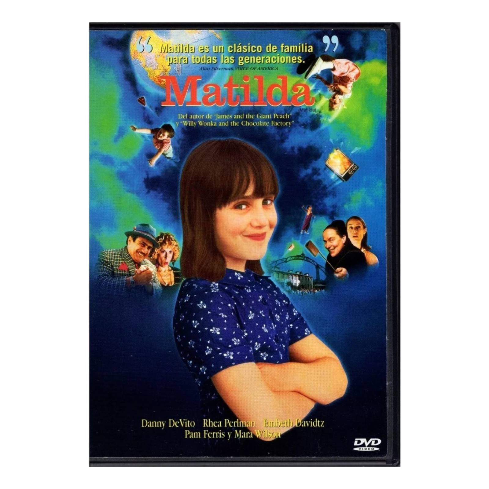 Matilda 1996 Mara Wilson Danny Devito Pelicula Dvd