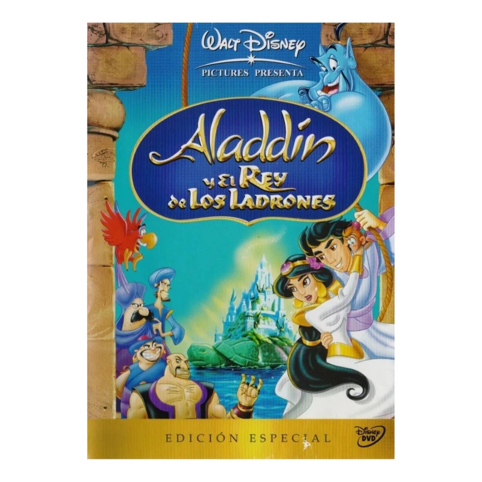 Aladdin Y El Rey De Los Ladrones Disney Pelicula Dvd