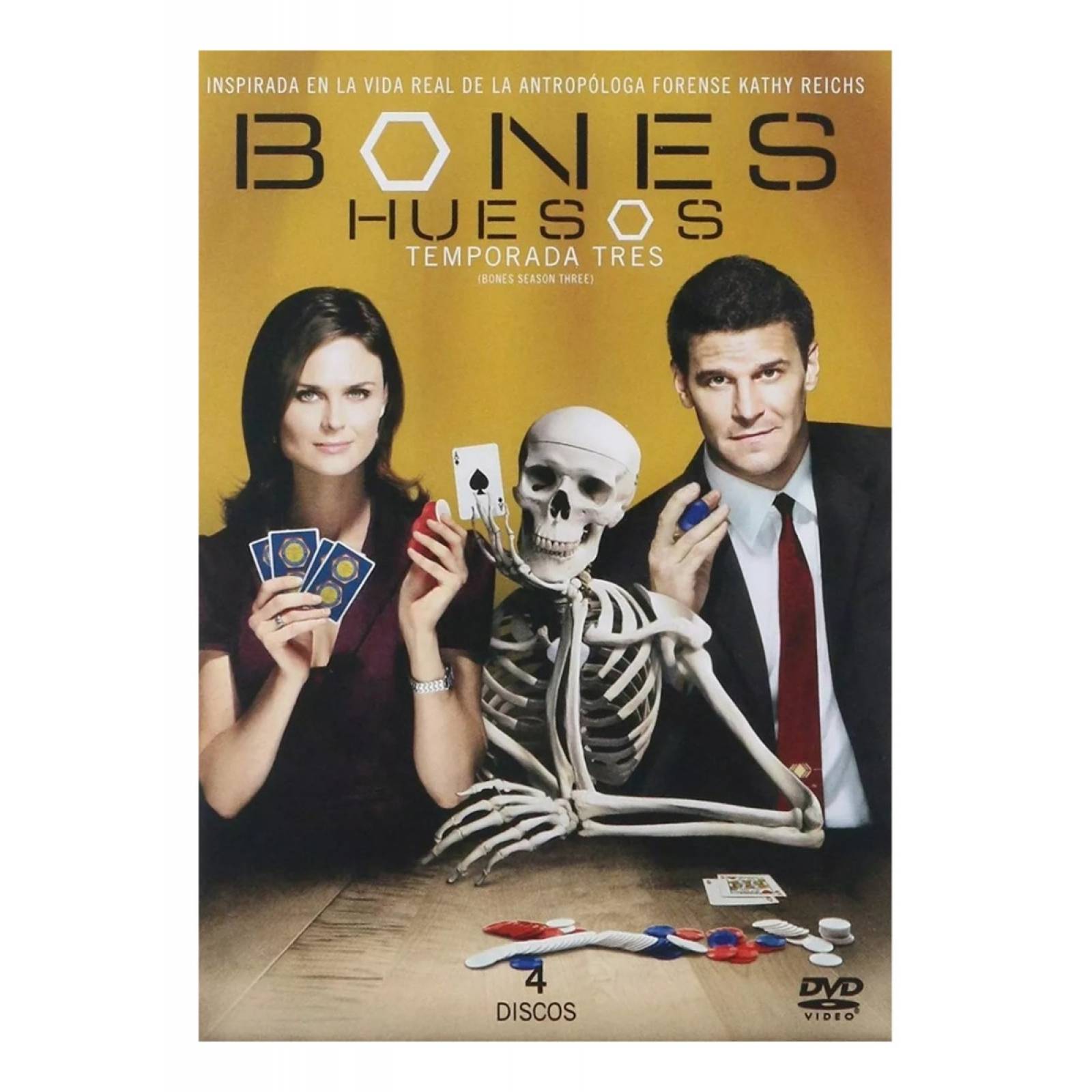 Bones Huesos Tercera Temporada 3 Tres Serie Dvd