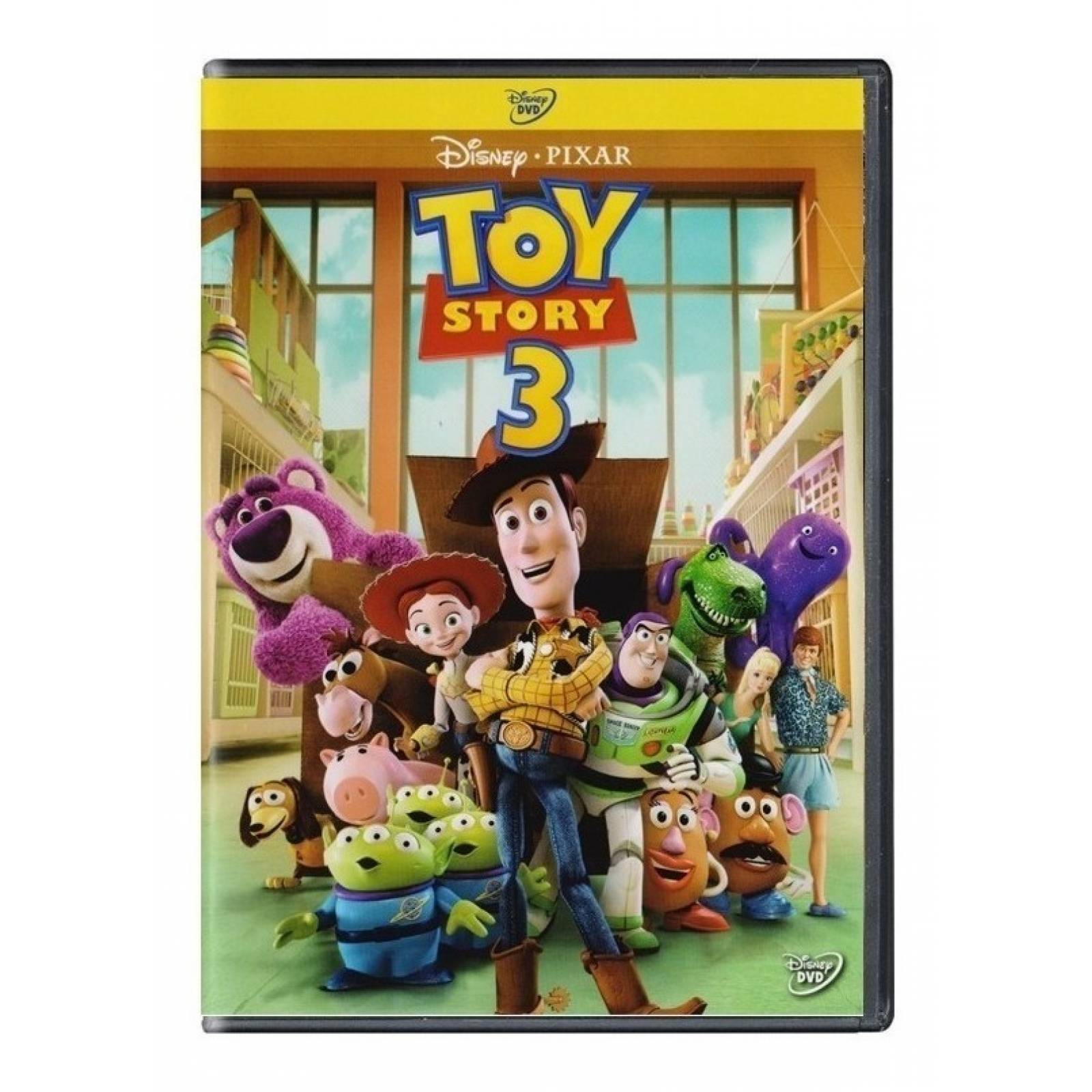 Toy Story 3 Tres 2010 Disney Tom Hanks Pelicula Dvd.