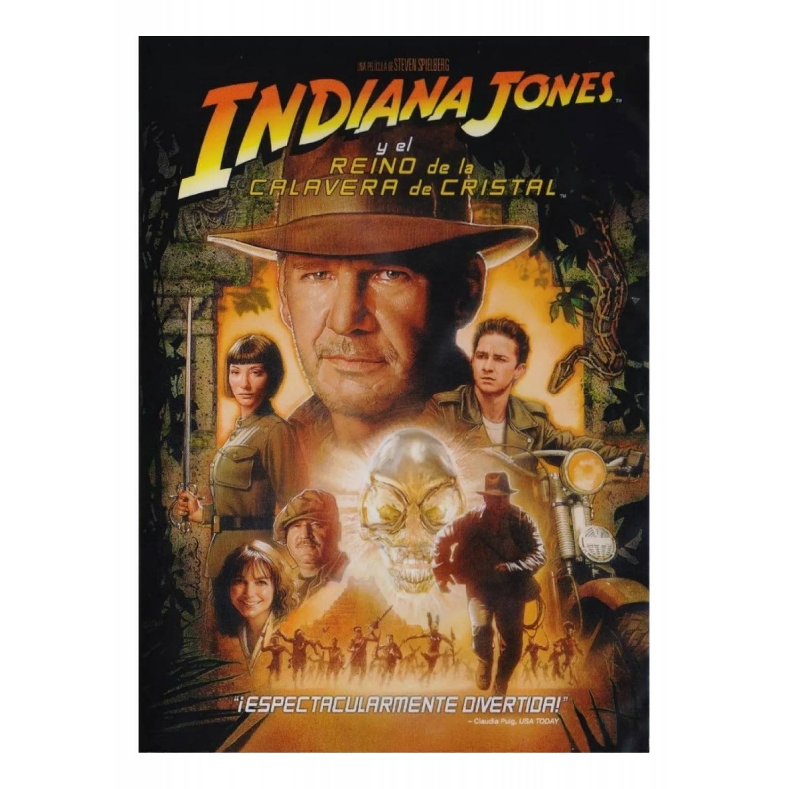 Indiana Jones Reino De La Calavera De Cristal Pelicula Dvd