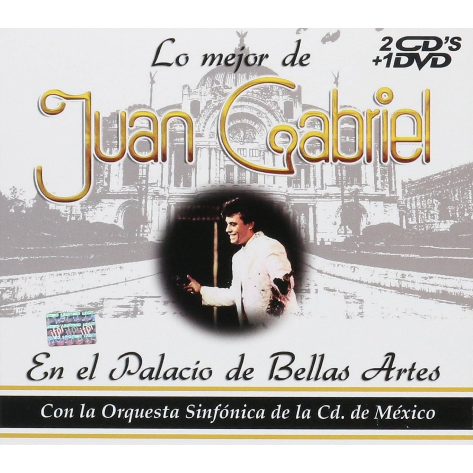 Lo Mejor De Juan Gabriel En Palacio Bellas Artes 2 Cd  Dvd