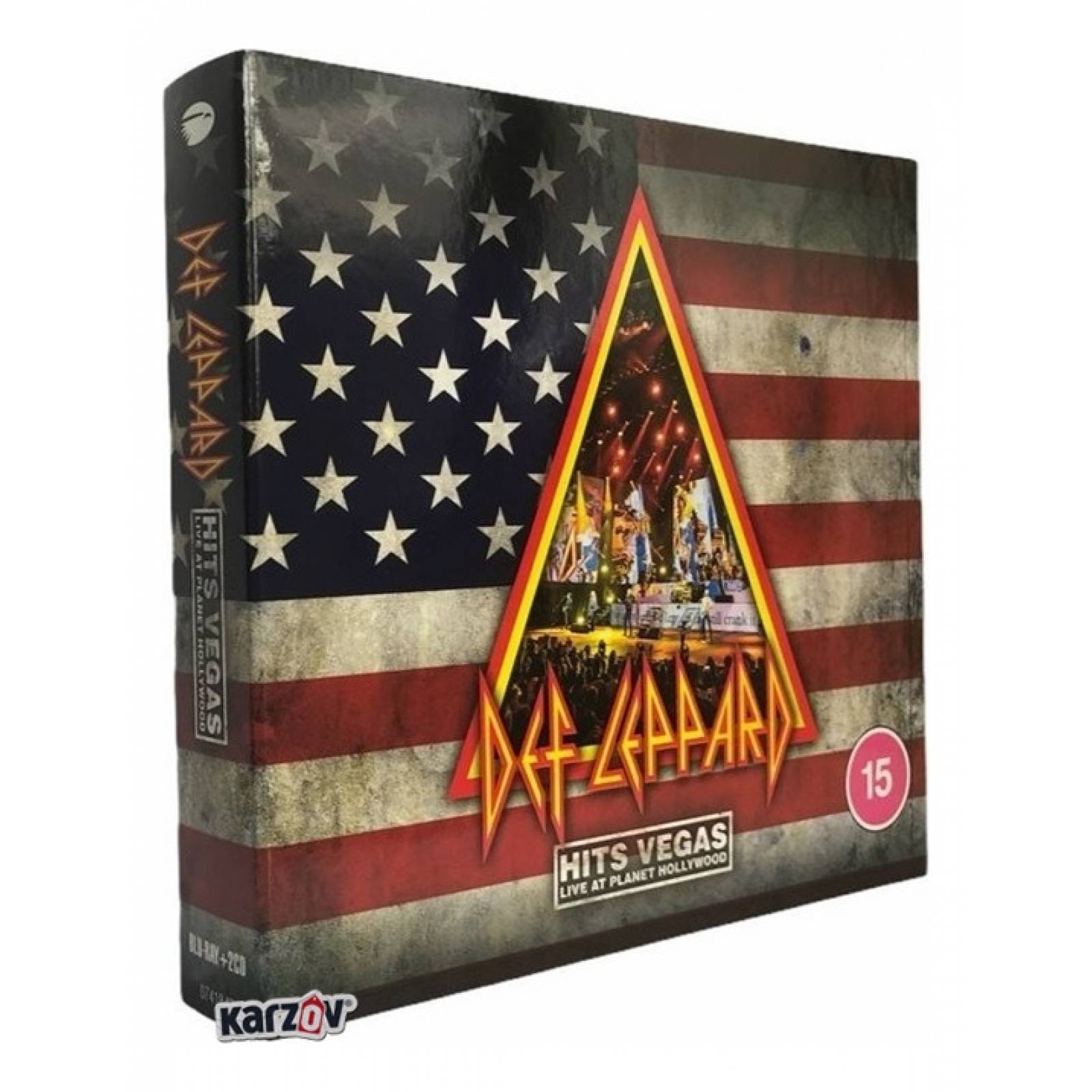 Def Leppard Hits Vegas Live Hollywood - 2 Cd + Blu-ray