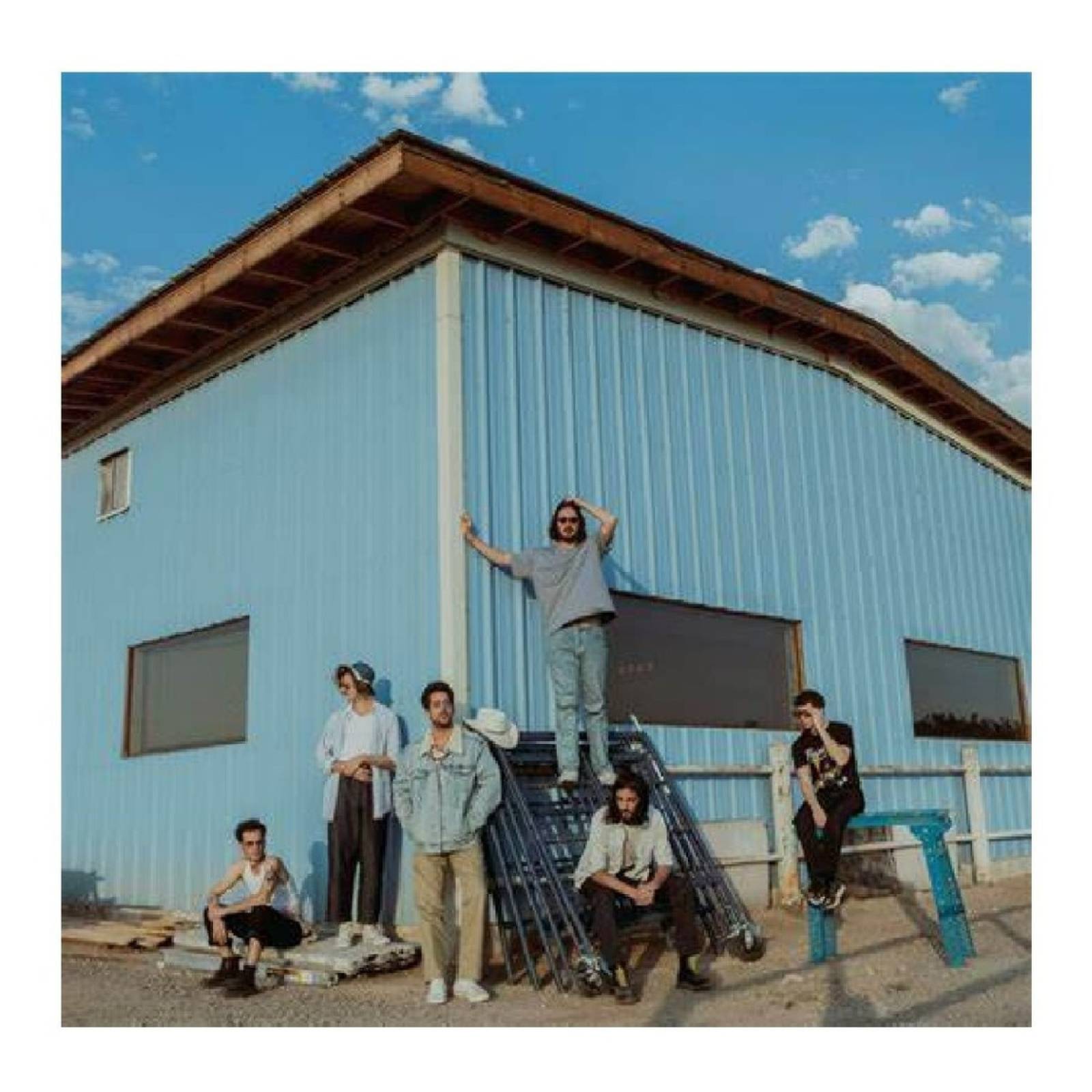 Bandalos Chinos El Big Blue Lp Acetato Vinyl  Azúl