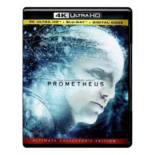 Prometheus Prometeo Pelicula 4k Ultra Hd Blu ray Digital Hd