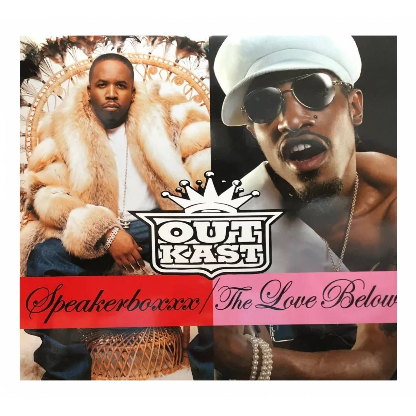 Outkast Speakerboxxx  The Love Below Box 4 Lp Vinyl