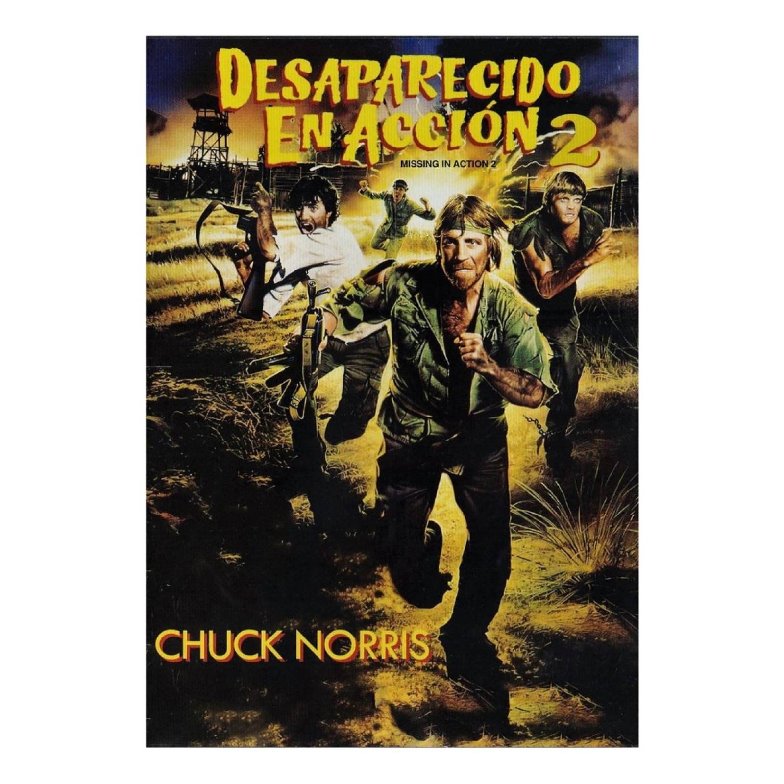 Desaparecido En Accion 2 Dos Chuck Norris Pelicula Dvd