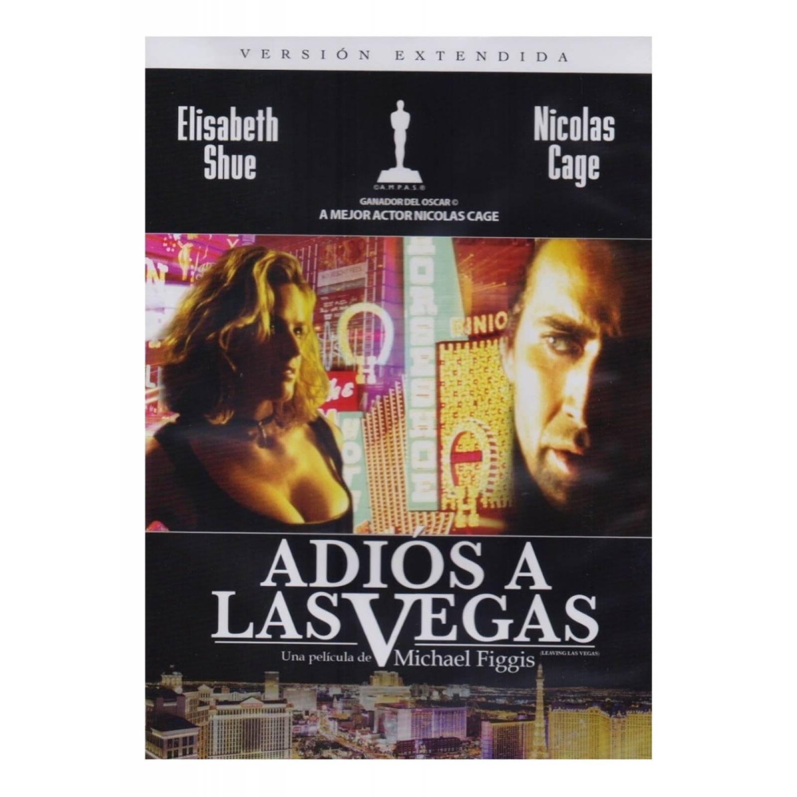 Adios A Las Vegas Leaving 1995 Nicolas Cage Pelicula Dvd