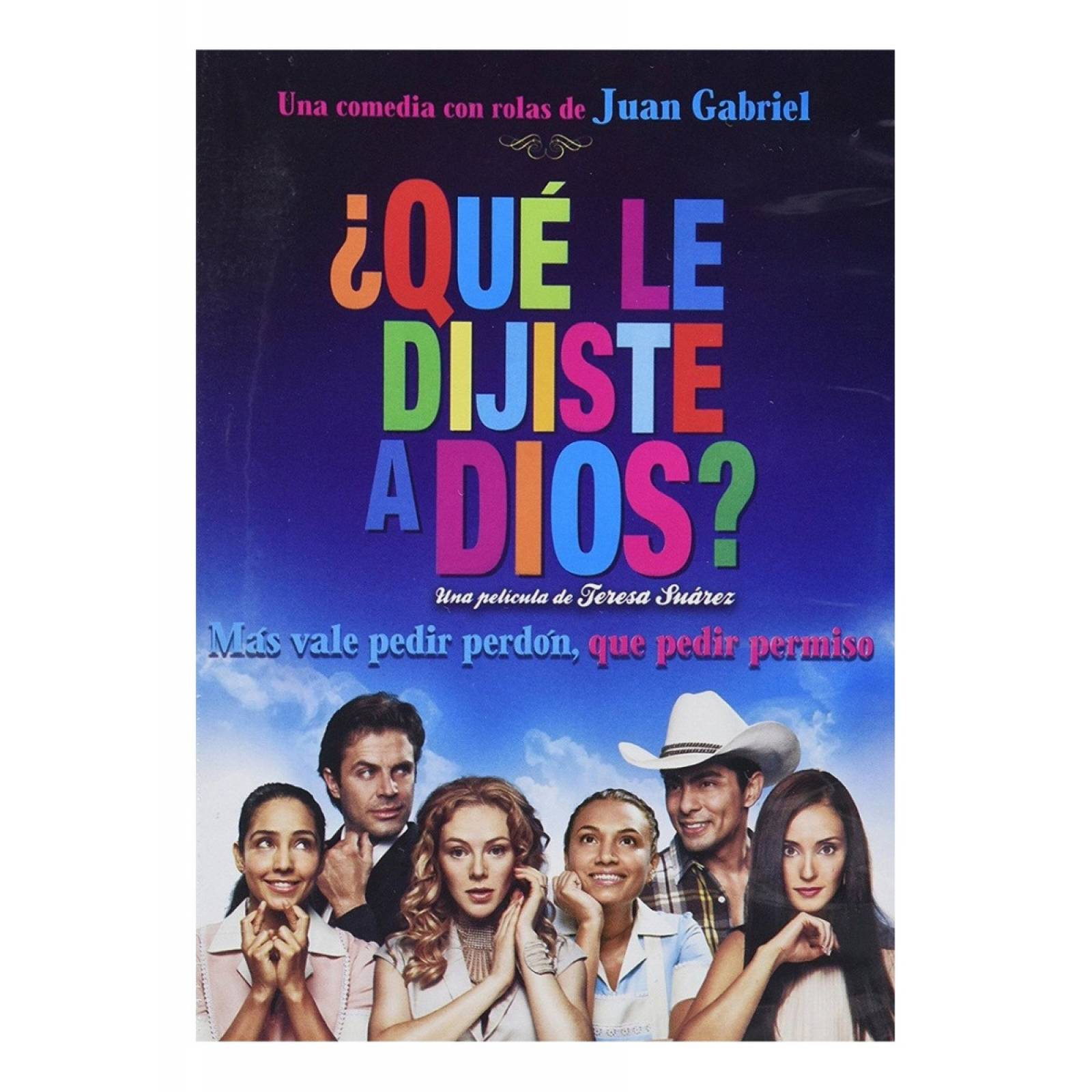 Que Le Dijiste A Dios 2013 Cecilia Ponce Pelicula Dvd