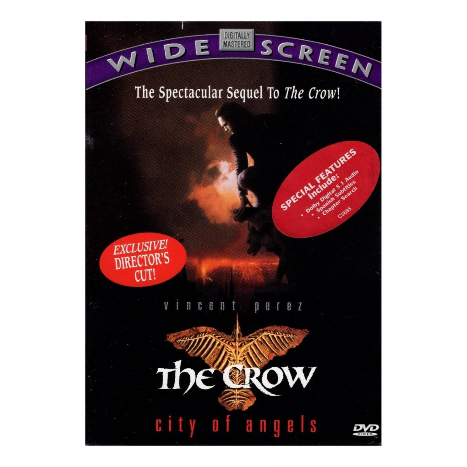 El Cuervo 2 The Crow City Angels Director Cut Pelicula Dvd