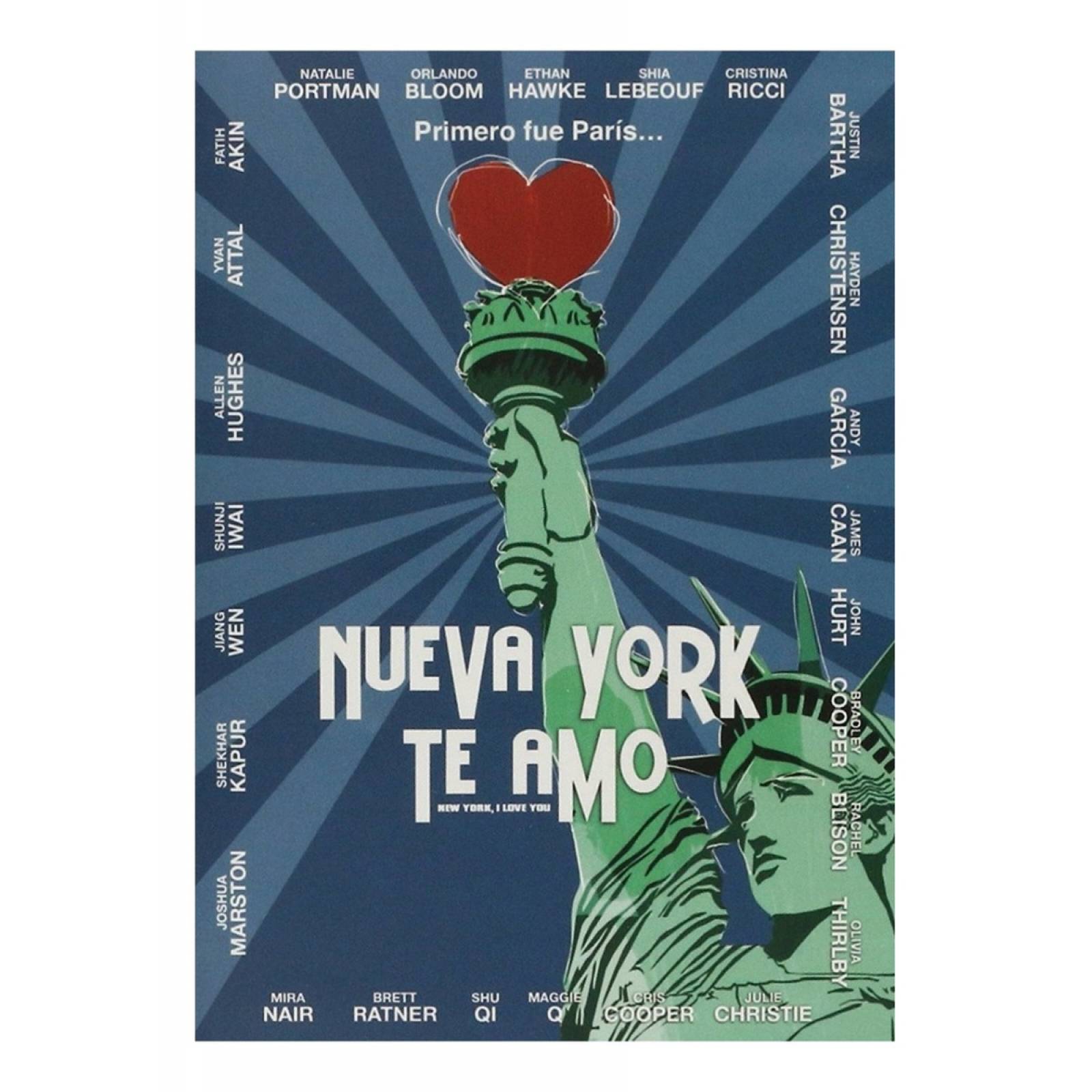 Nueva York Te Amo New York I Love You Portman Pelicula Dvd