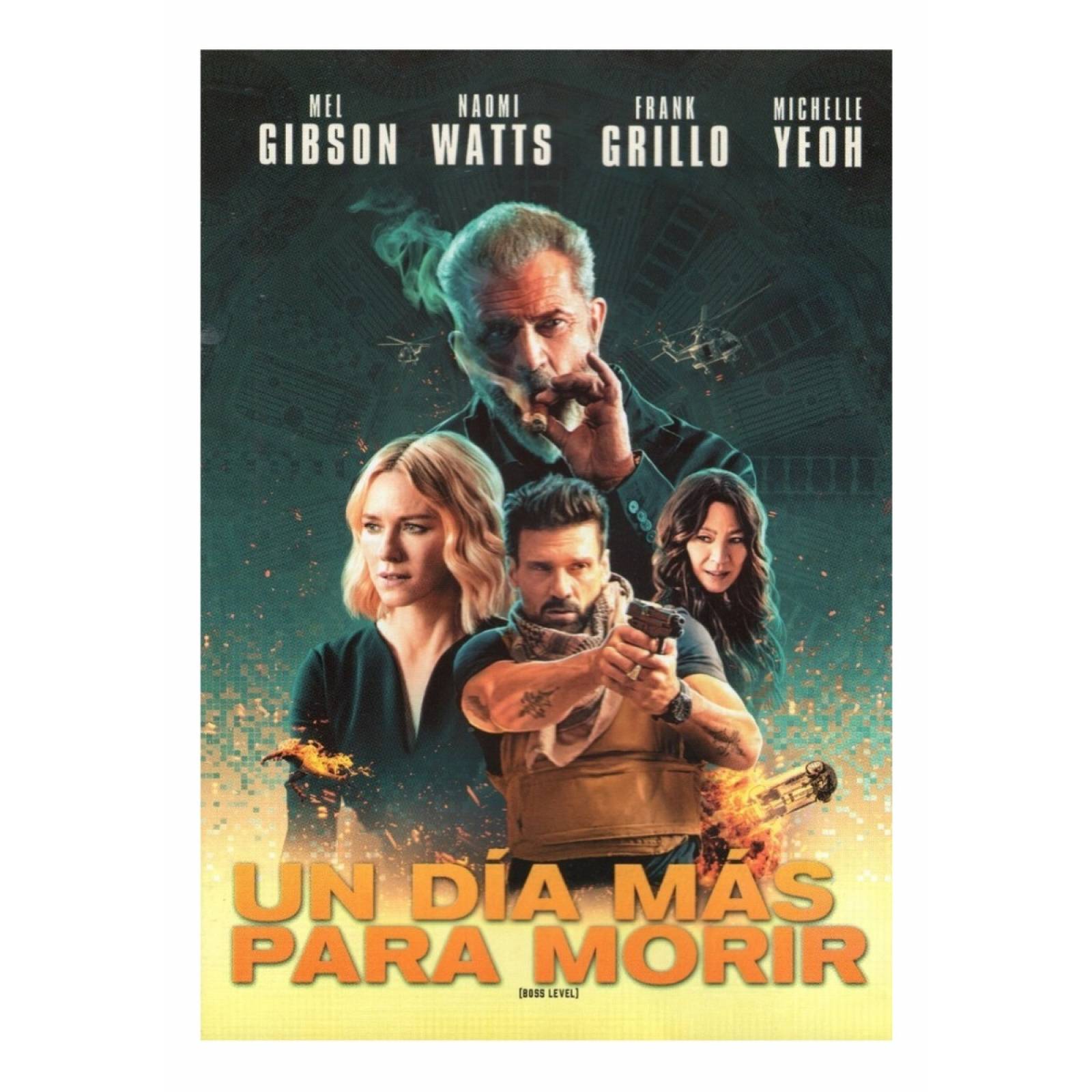 Un Dia Mas Para Morir Boss Level Mel Gibson Pelicula Dvd