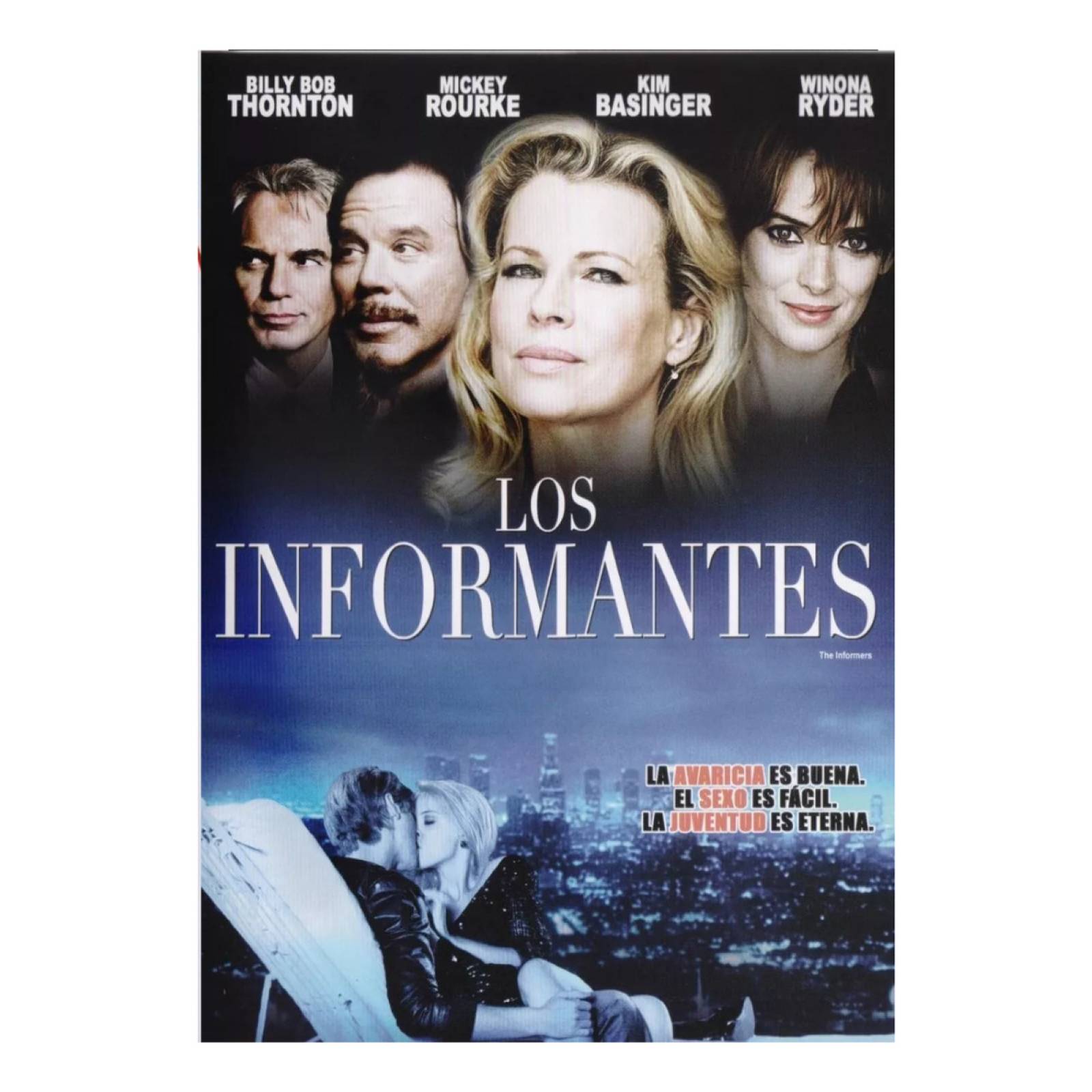 Los Informantes The Informers Billy Bob Pelicula Dvd.