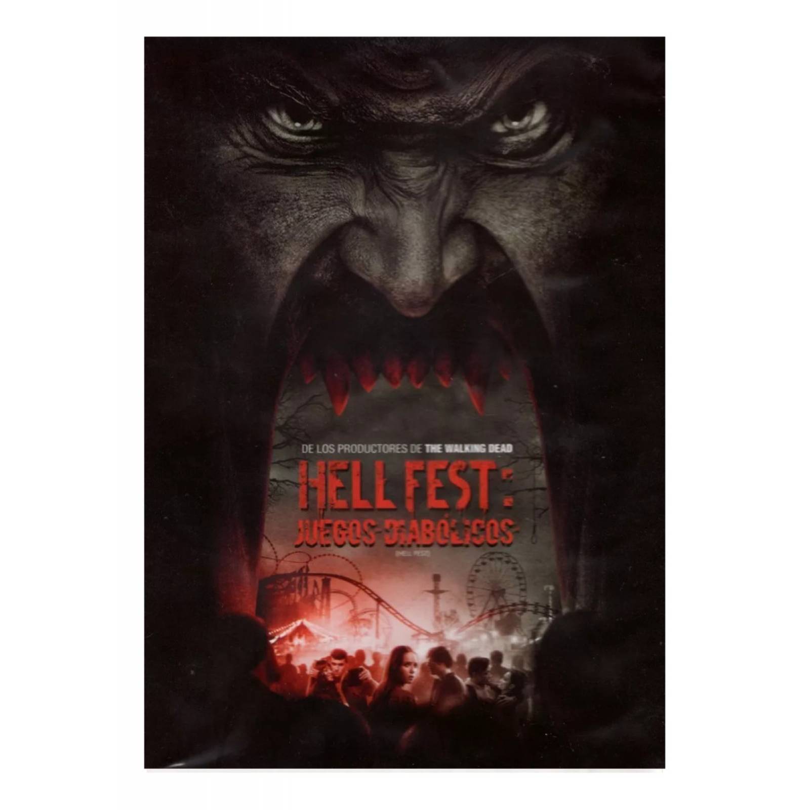 Hell Fest Juegos Diabolicos Cynthea Mercado Pelicula Dvd