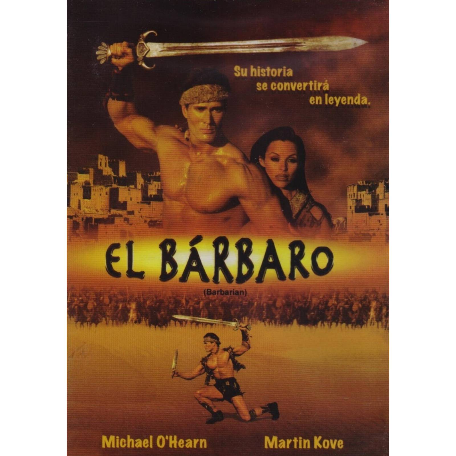 El Barbaro Barbarian Michael O Hearn Pelicula Dvd