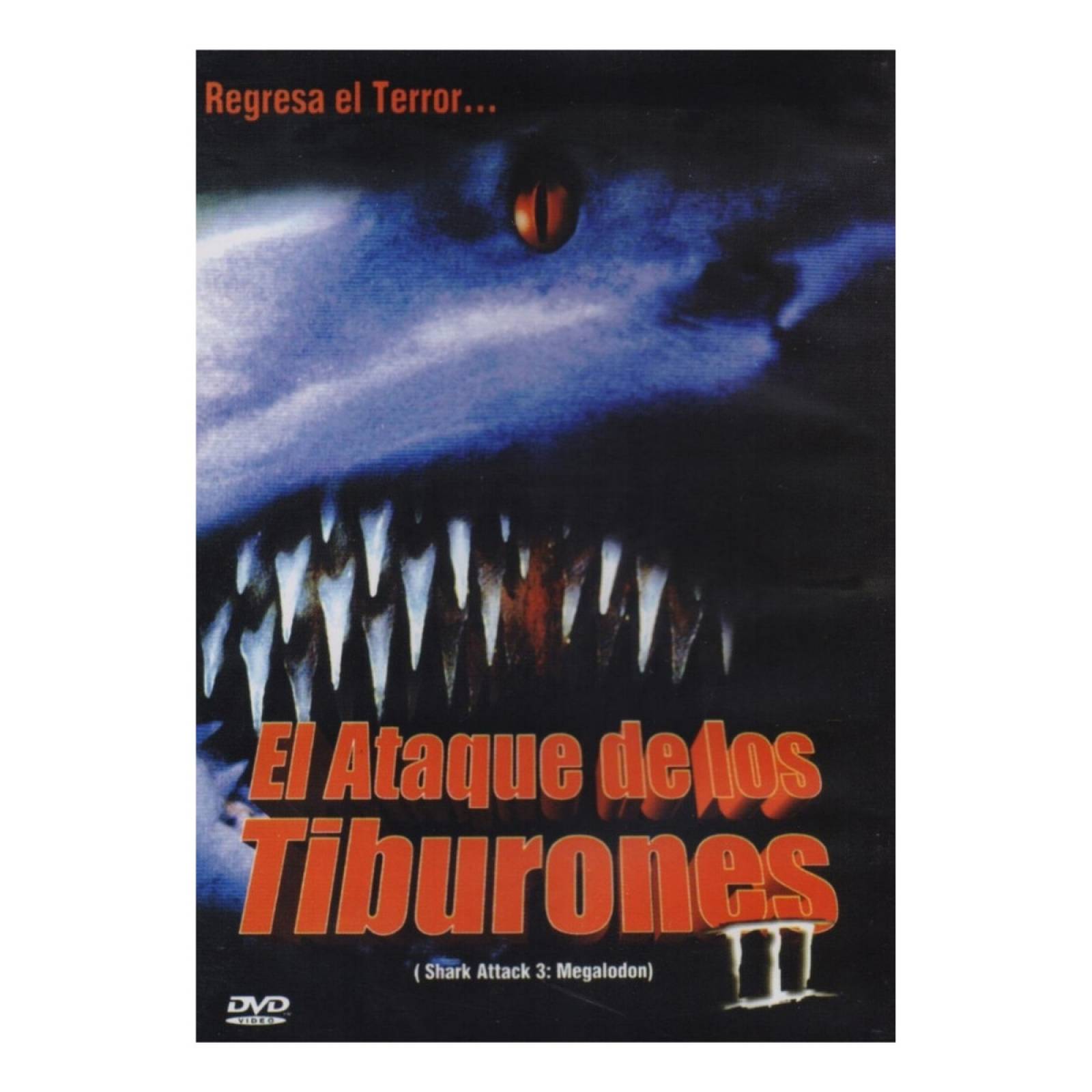 El Ataque De Los Tiburones 3 Tres Pelicula Dvd