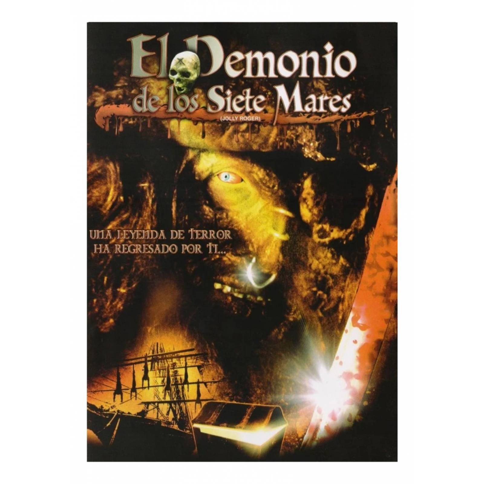 El Demonio De Los 7 Siete Mares Jolly Rogers Pelicula Dvd