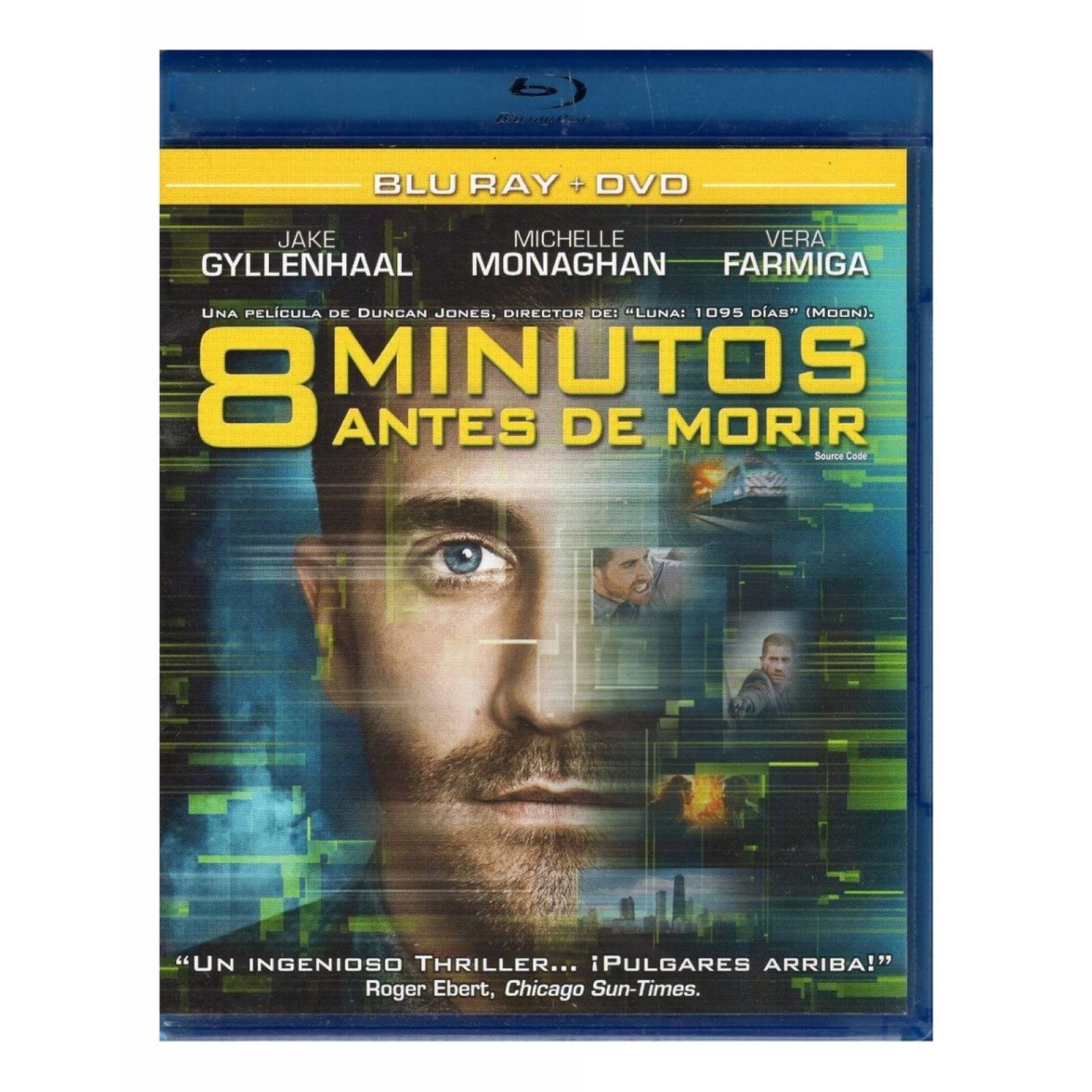 8 Minutos Antes De Morir Gyllenhaal Pelicula BluRay  Dvd