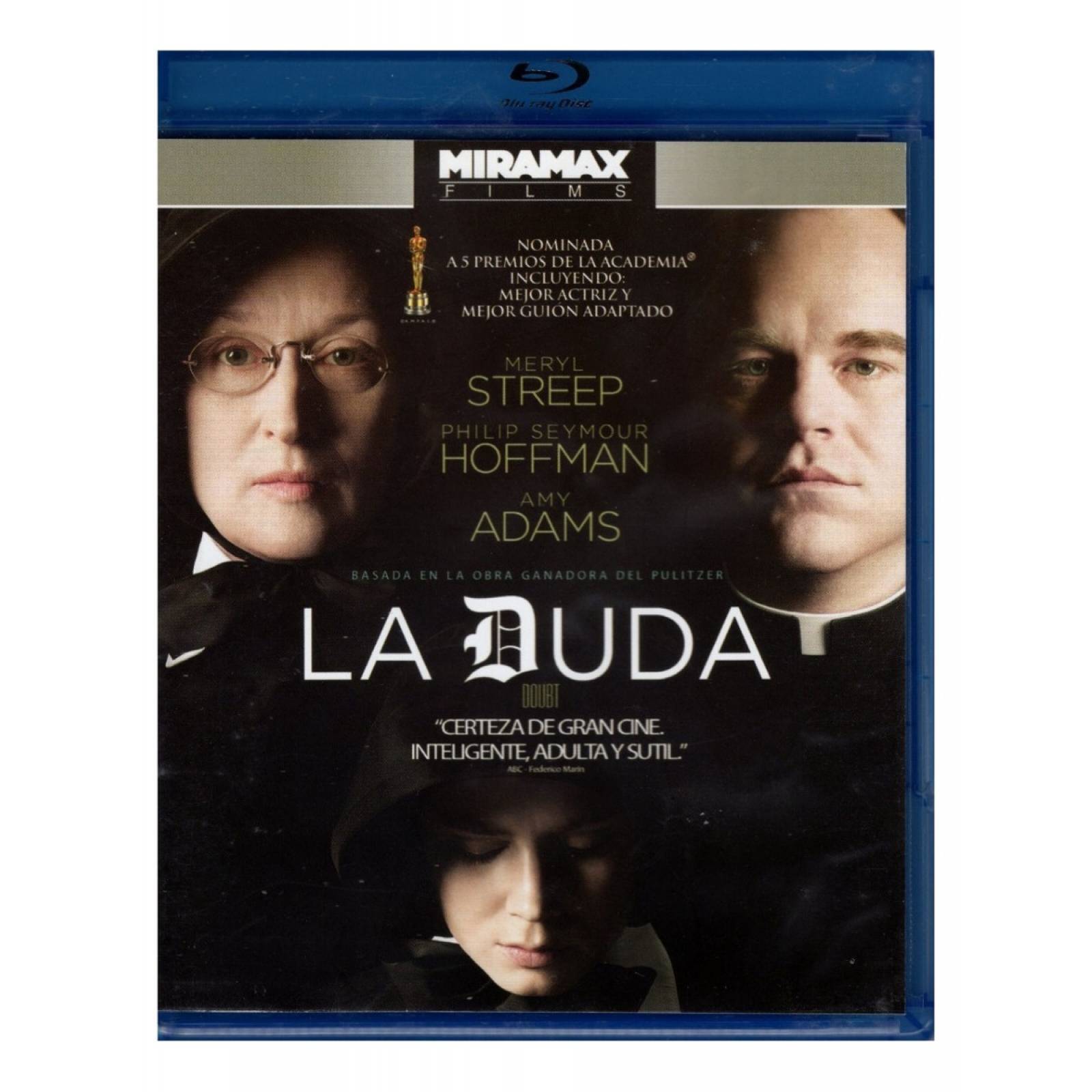 La Duda Doubt Meryl Streep Amy Adams Pelicula BluRay
