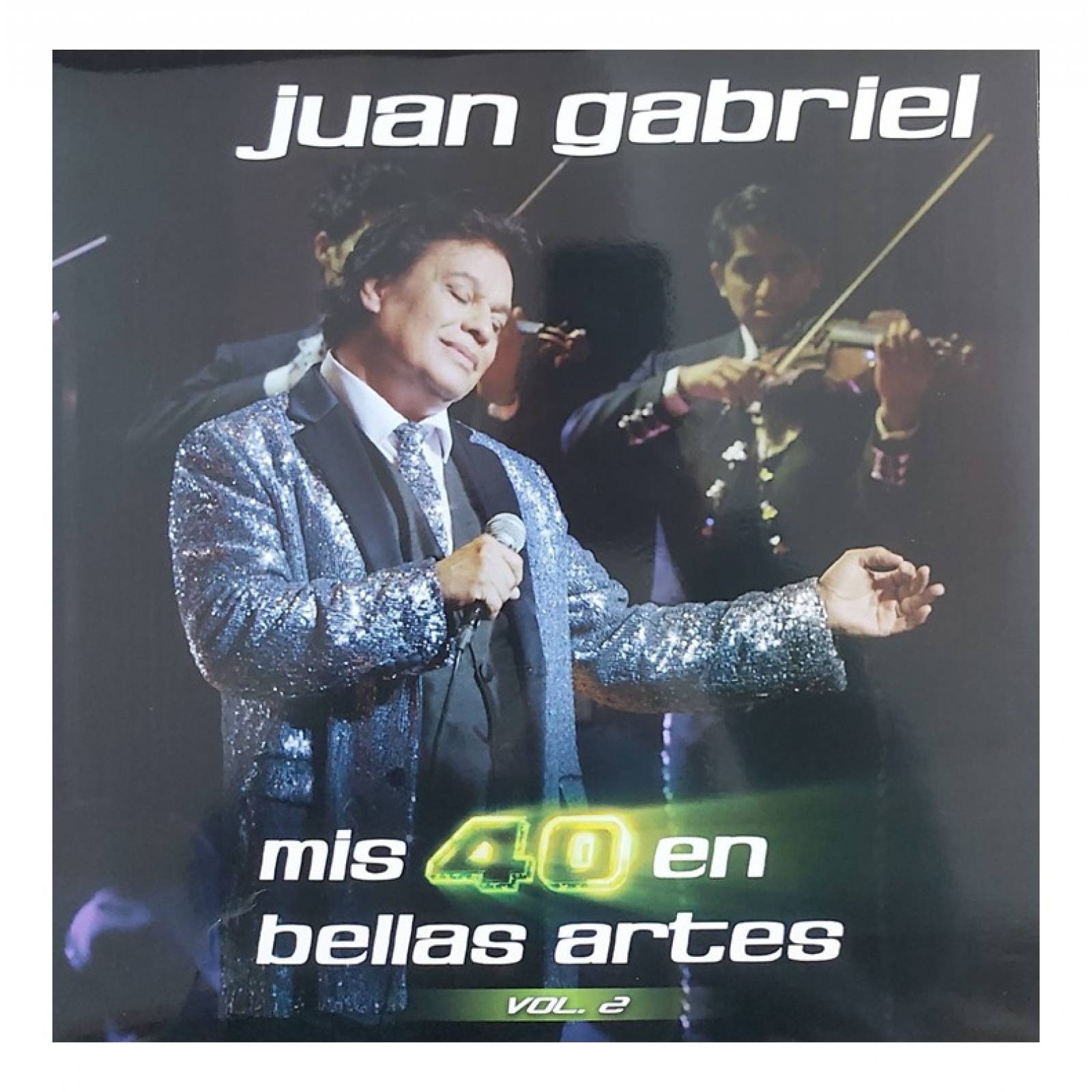 Juan Gabriel Mis 40 Bellas Artes Vol 2 Dos Color 2 Lp Vinyl.