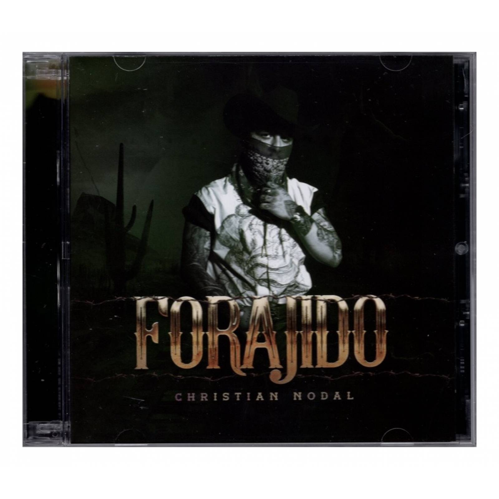 Christian Nodal Forajido Deluxe Disco Cd  Dvd