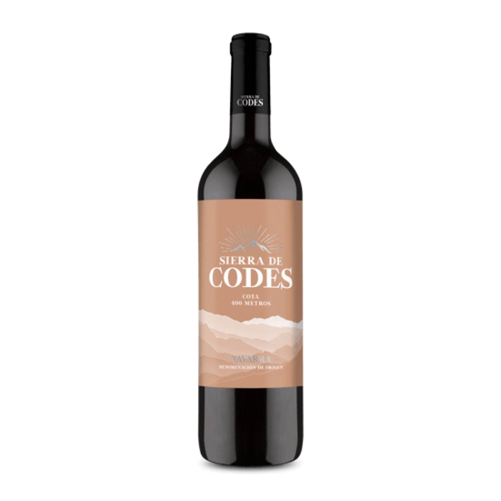 Vino Tinto Sierra de Codes Cota 400 Metros Tempranillo 2020 