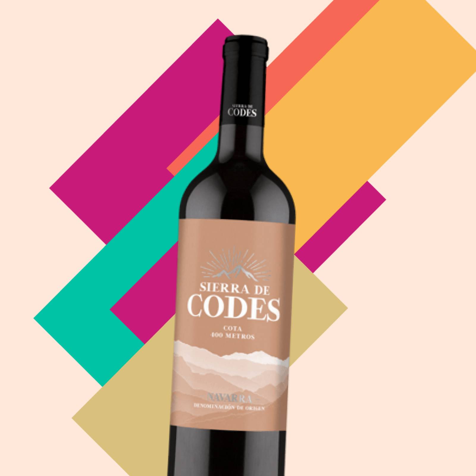 Vino Tinto Sierra de Codes Cota 400 Metros Tempranillo 2020 
