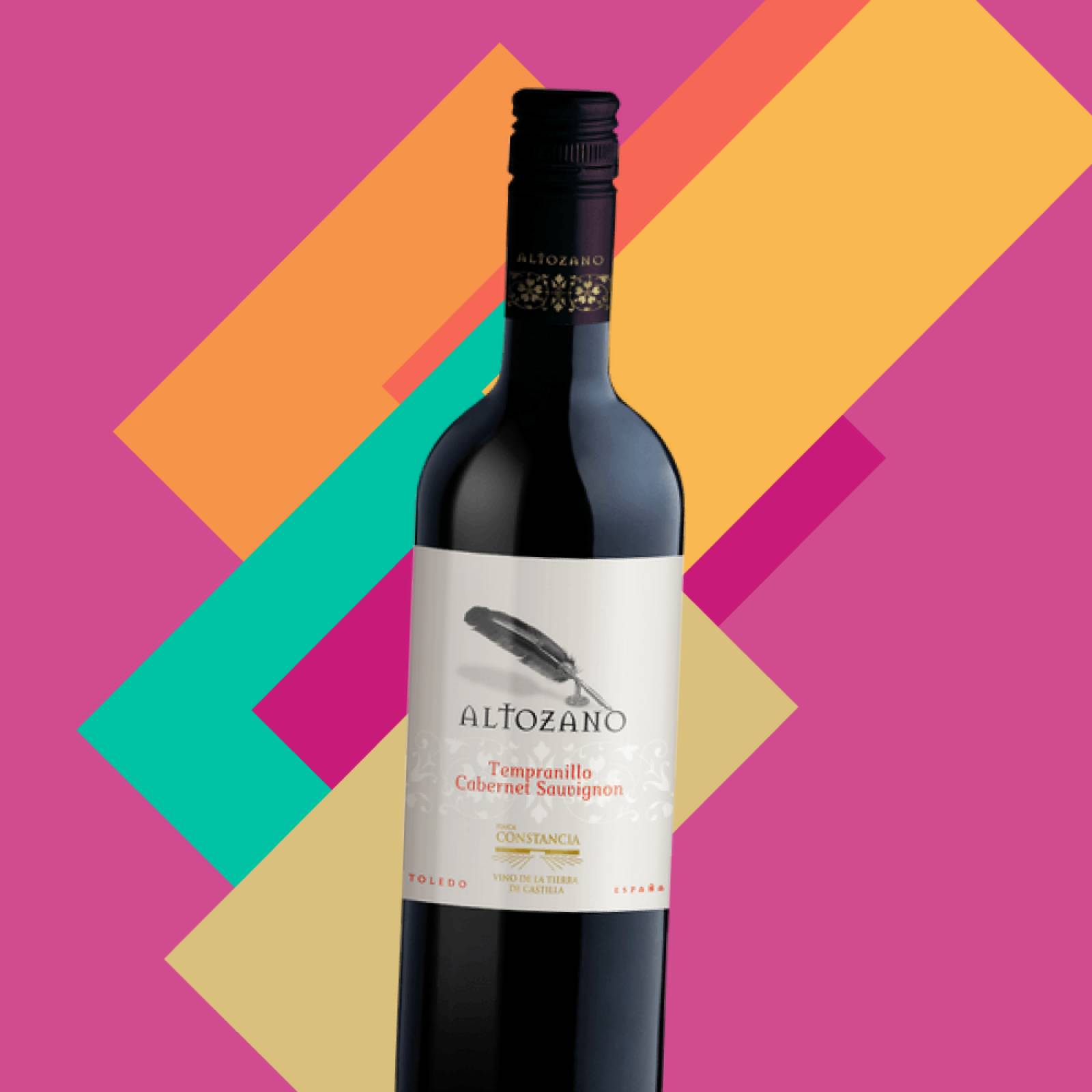 Vino Tinto Altozano Tempranillo, 750 ml 