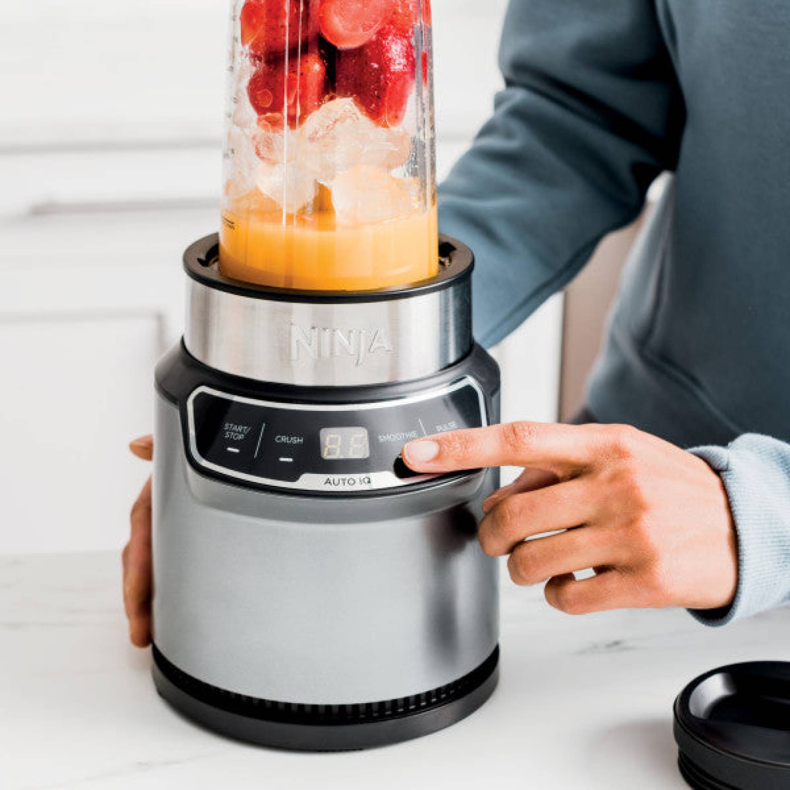 Licuadora Ninja Nutri Blender Pro con Auto iQ BN401 14 hp