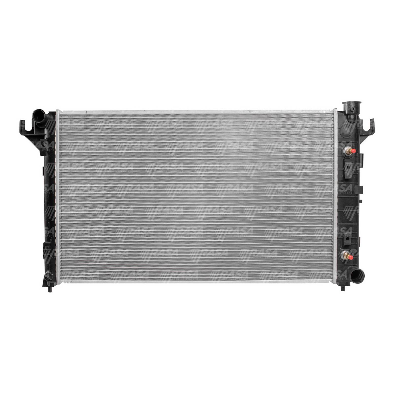 Radiador Automotriz RASA RAM 1500 V6, V83.7, 3.9, 4.7, 5.9 1999-2002 / RAM 2500 L6, V8, V105.9, 8.0 1998-2002