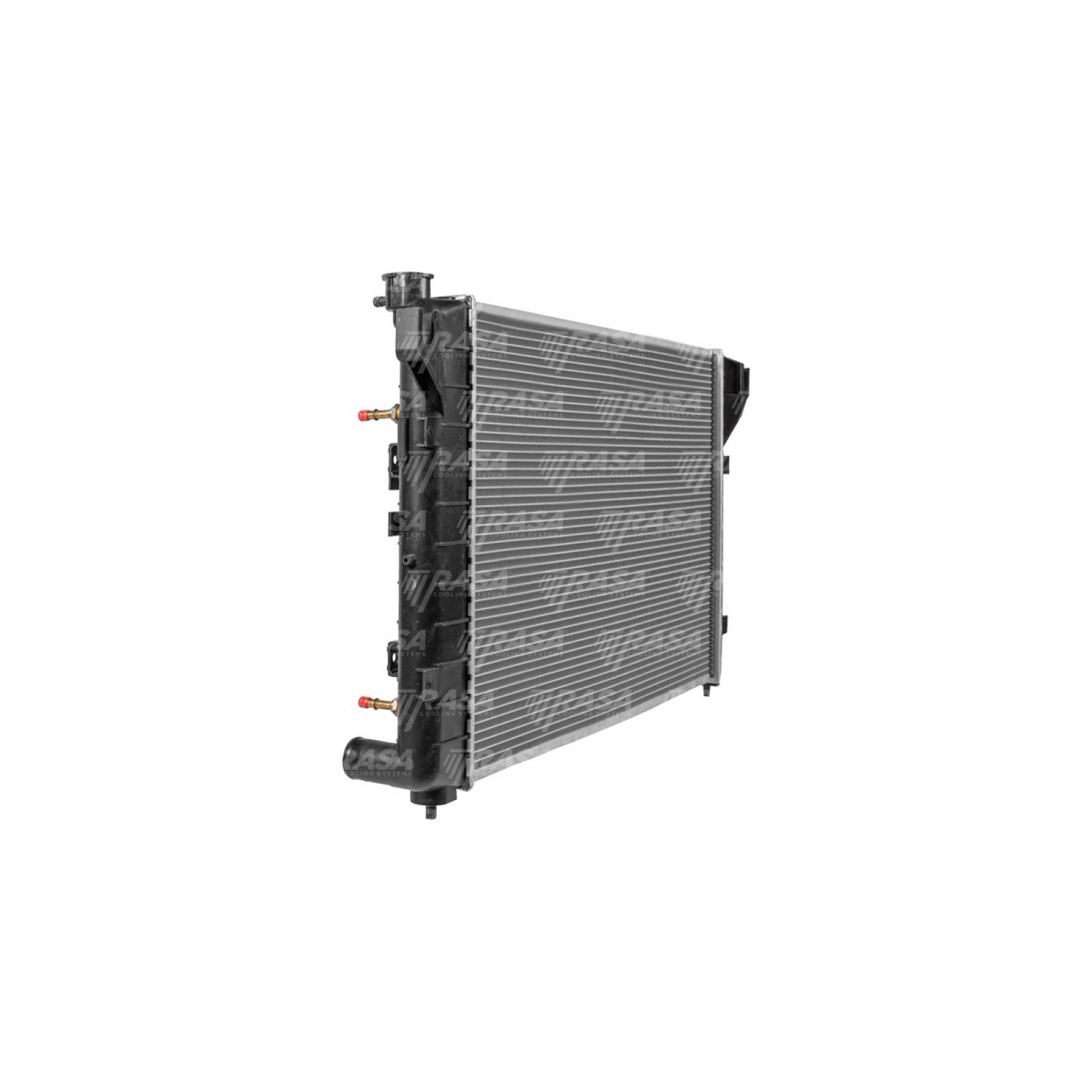 Radiador Automotriz RASA RAM 1500 V6, V83.7, 3.9, 4.7, 5.9 1999-2002 / RAM 2500 L6, V8, V105.9, 8.0 1998-2002