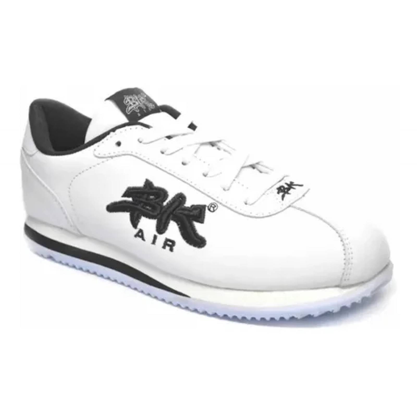 Tenis Bic Air Hombre Ligero Antiderrapante Clasicos Piel Bk B