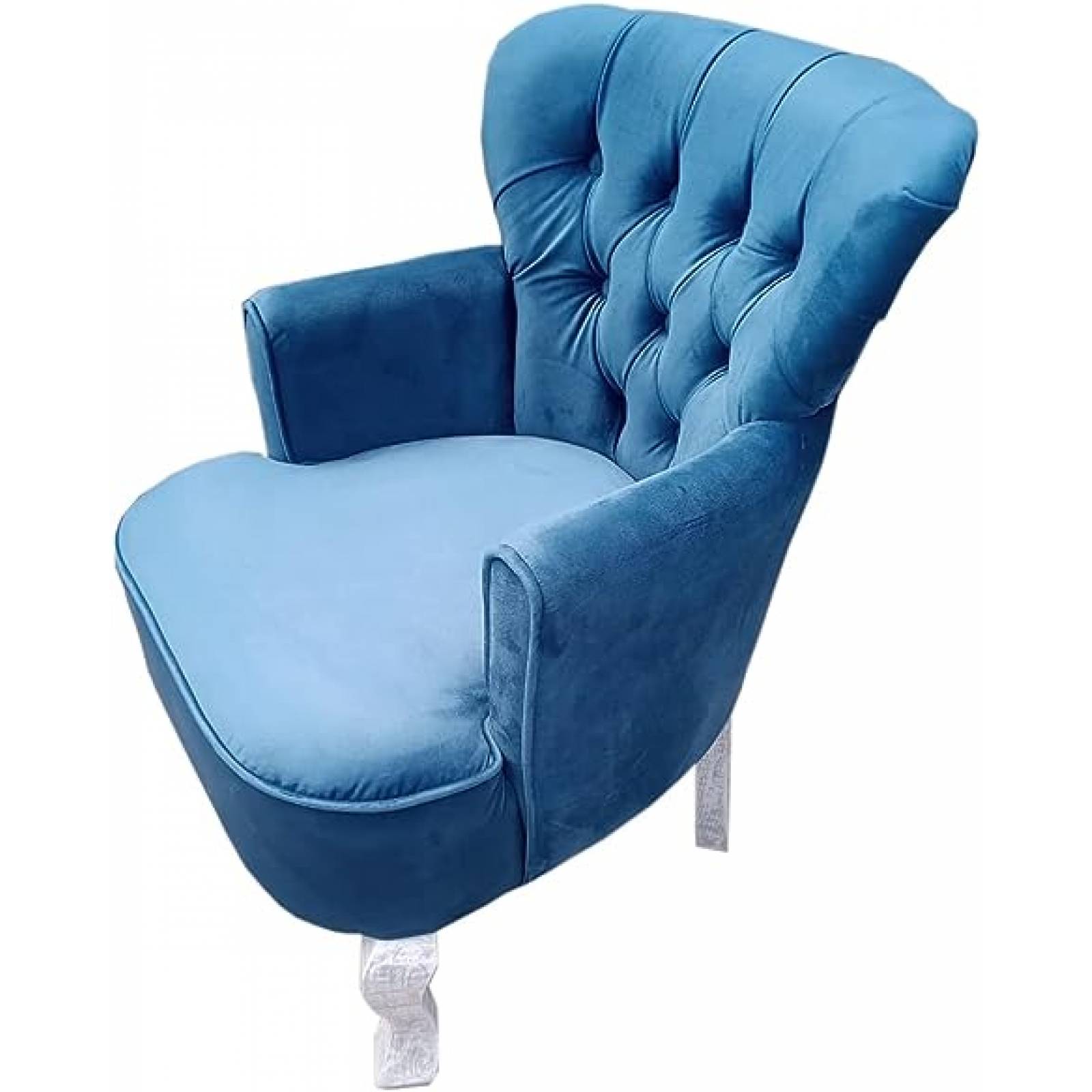 Sillón Capitone Individual Retro Vintage 100% Artesanal Madera Pino Artesanía Nacional