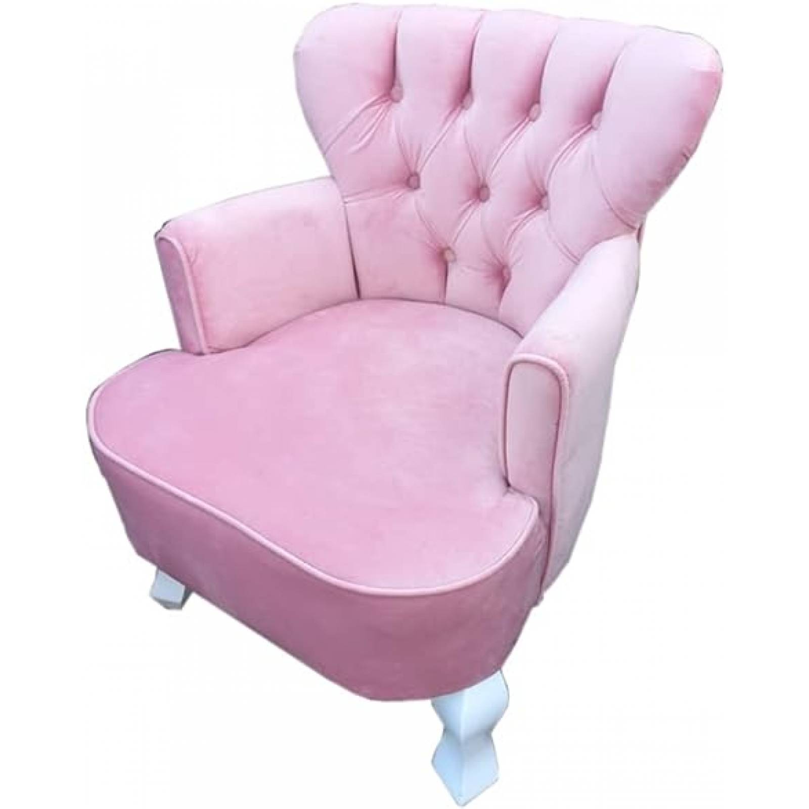 Sillón Capitone Individual Retro Vintage 100% Artesanal Madera Pino Artesanía Nacional
