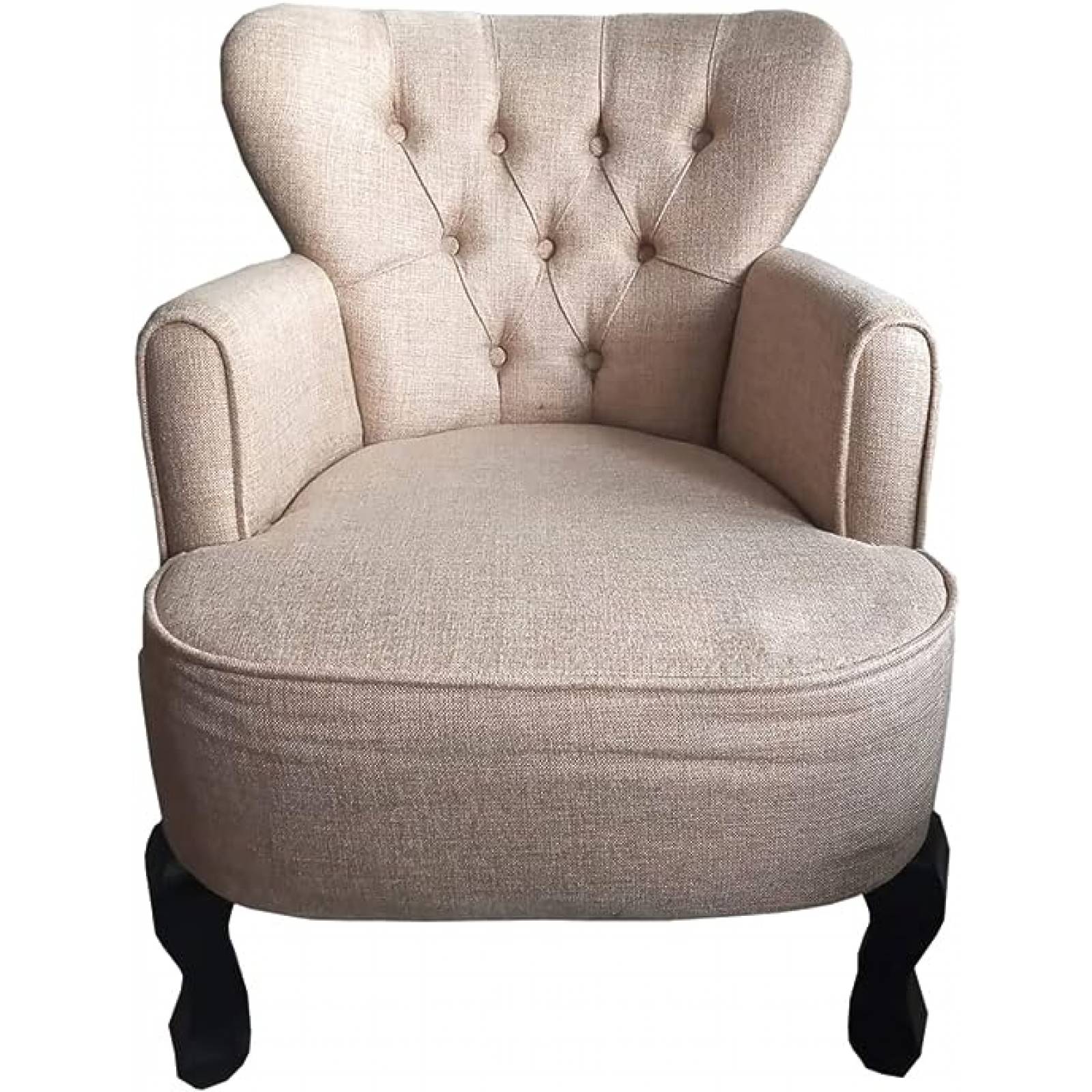 Sillón Capitone Individual Retro Vintage 100% Artesanal Madera Pino Artesanía Nacional